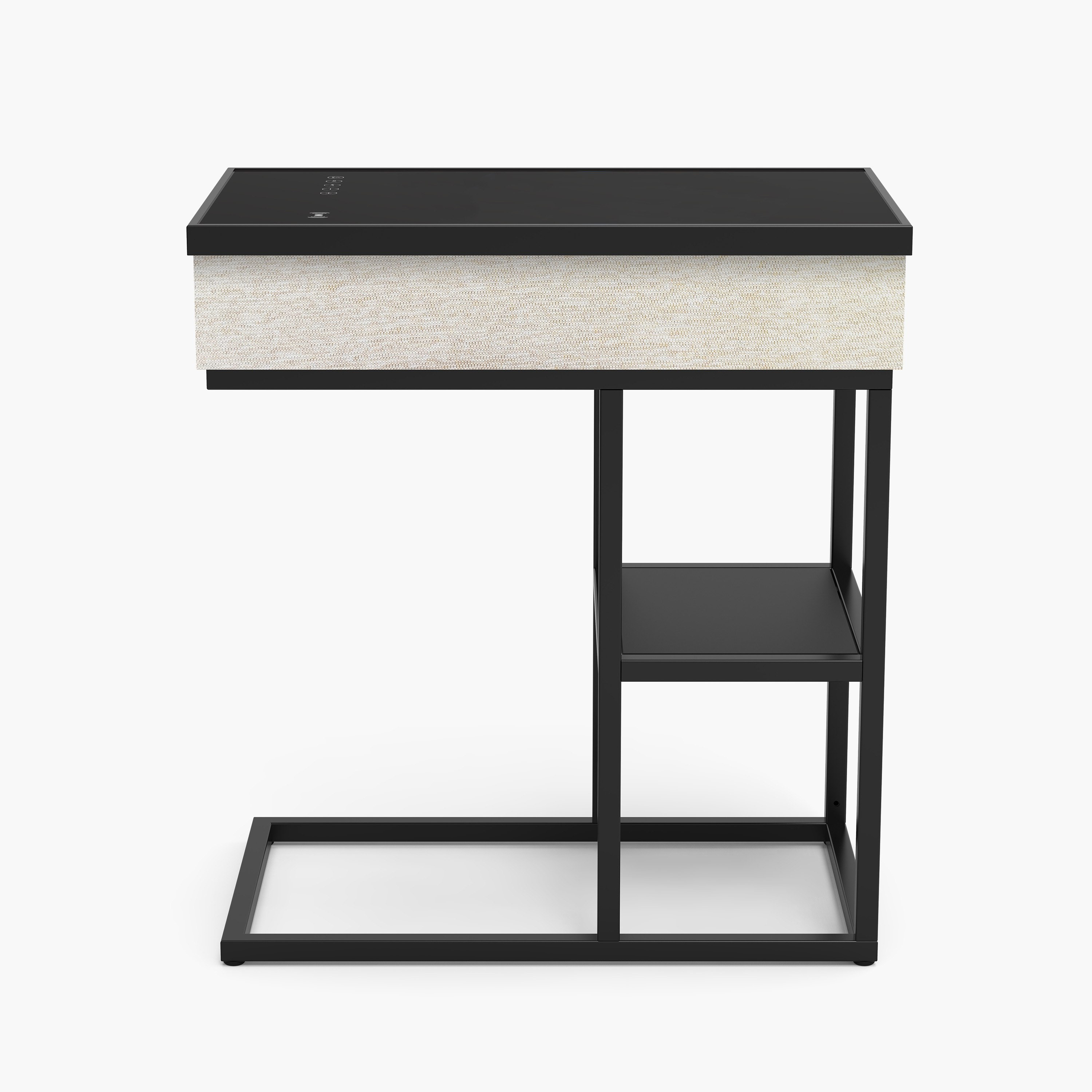 Delta Rectangle End Table with Bluetooth Speaker and USB Charging Port-hbxfurniture-livingroom-endtables-image-3