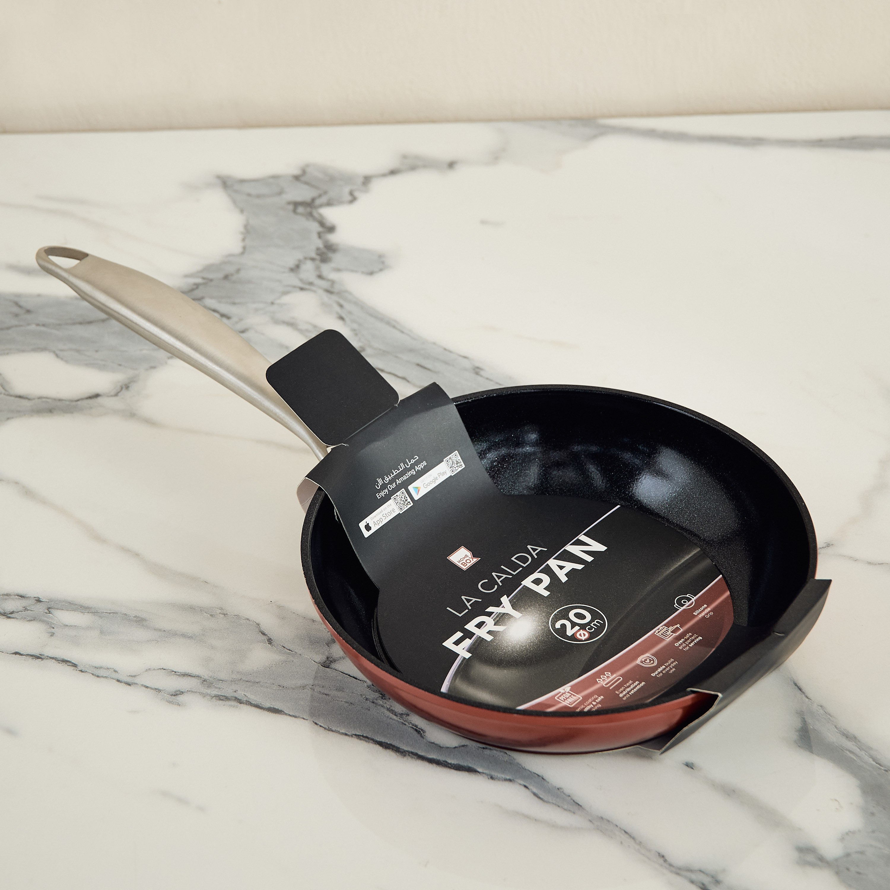 La Calda Cast Aluminium Induction Fry Pan - 20 cm-hbxhomeware-hbxkitchen-image-9