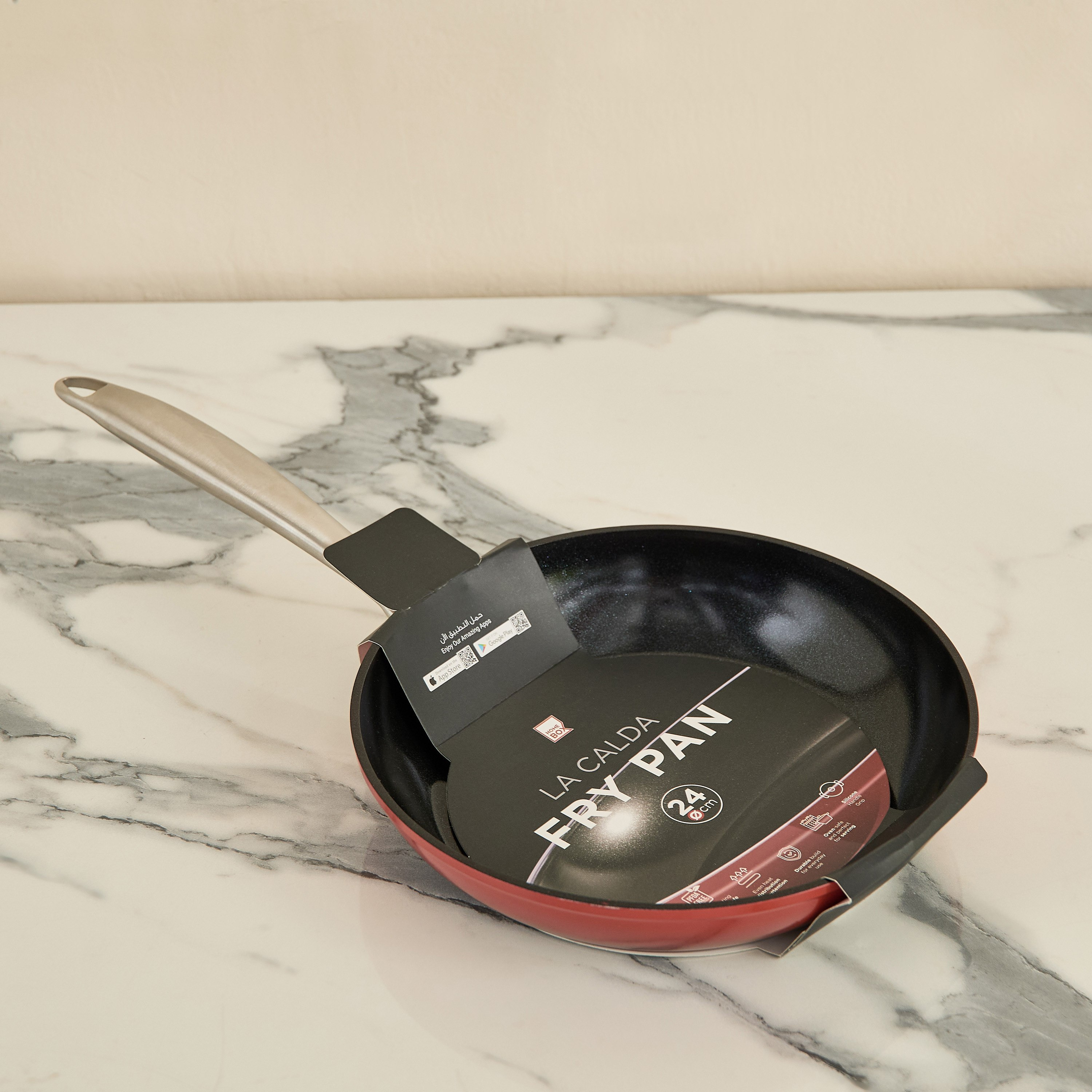 La Calda Cast Aluminium Induction Fry Pan - 24 cm-hbxhomeware-hbxkitchen-image-9