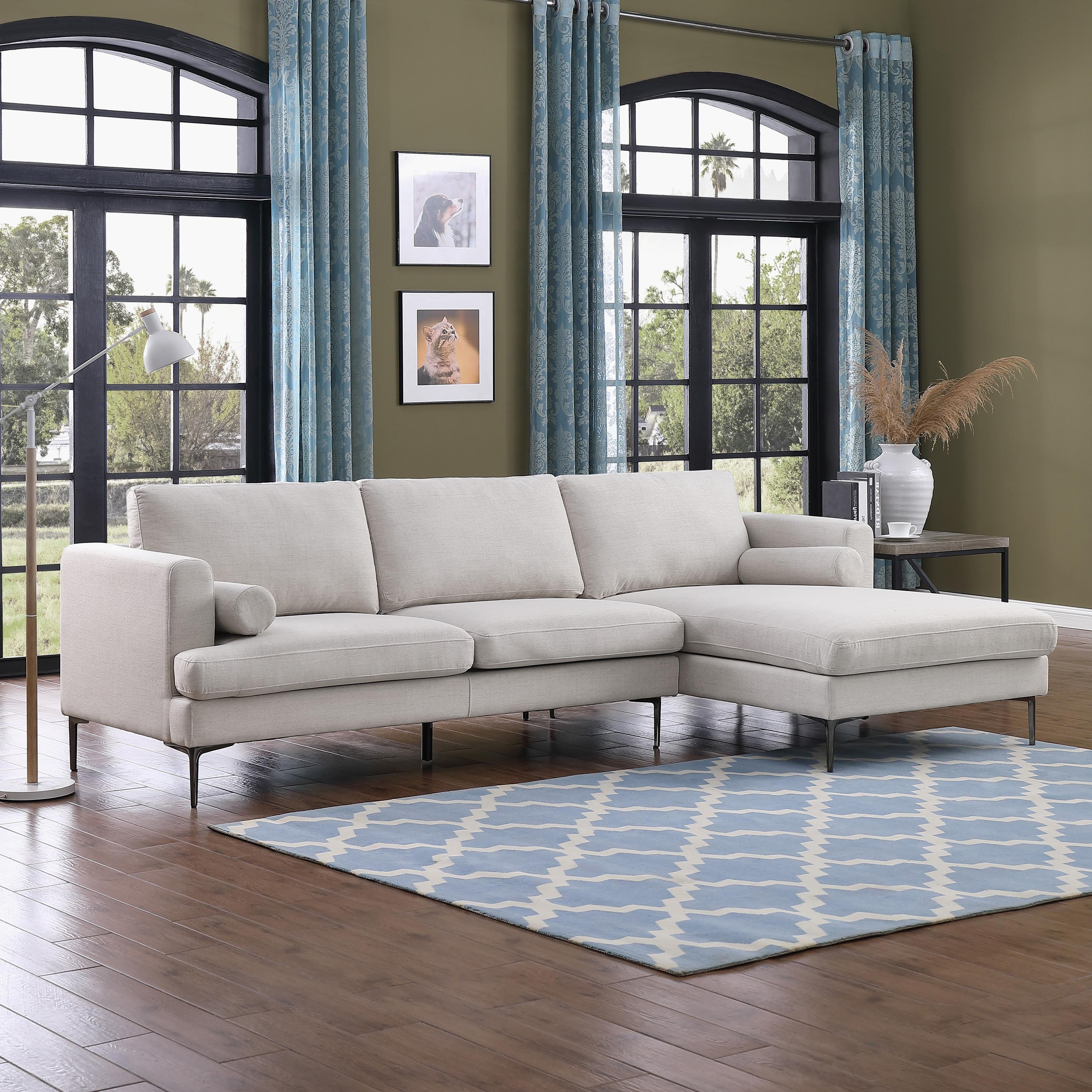 Amare 4-Seater Fabric Right Corner Sofa with 2 Round Cushions-PROMO_HB_SA_HBX10_TH1000_NEW_031025-image-1