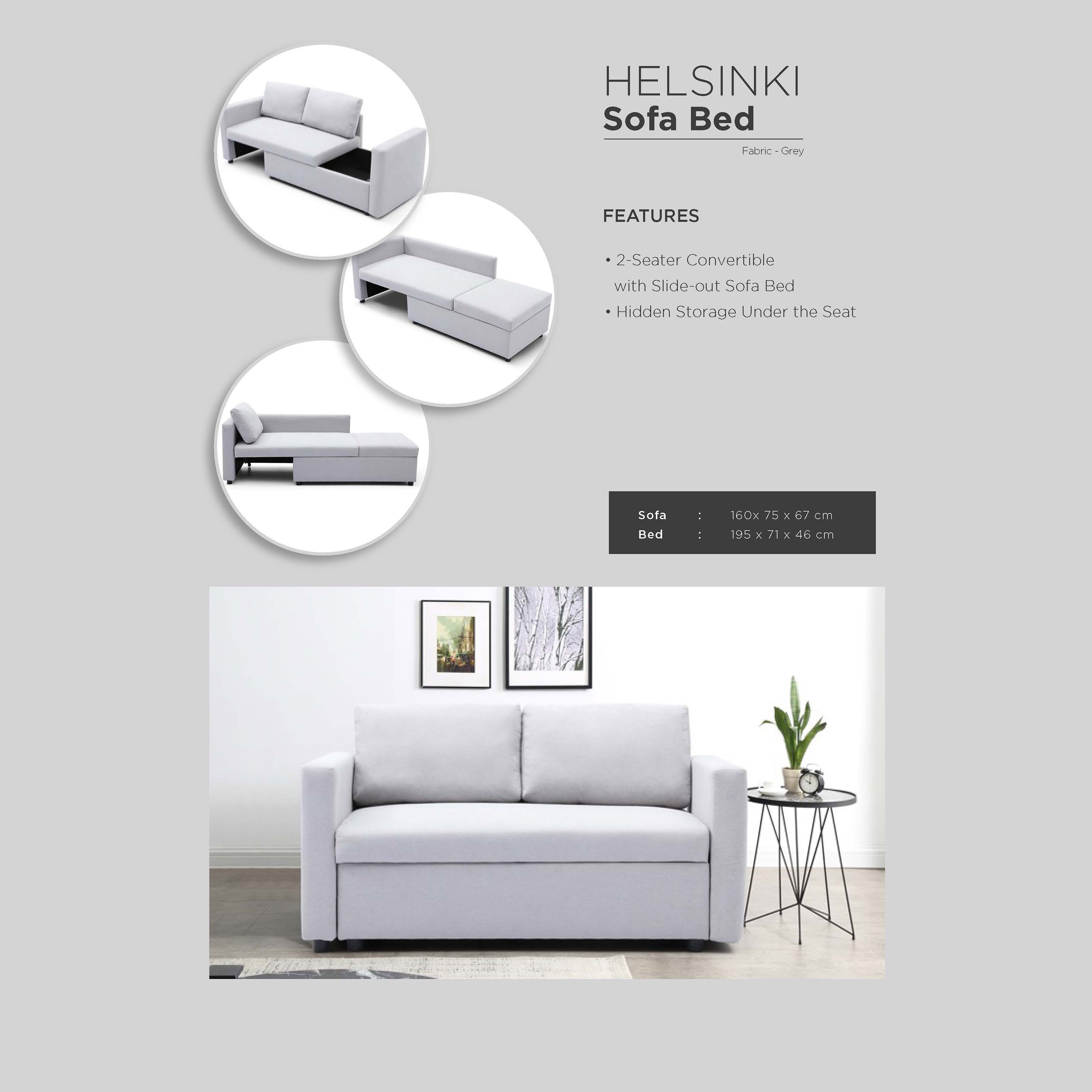 Helsinki 2 Seater Fabric Slide-Out Sofabed with Hidden Storage-hbxfurniture-sofasandarmchairs-sofabeds-image-9