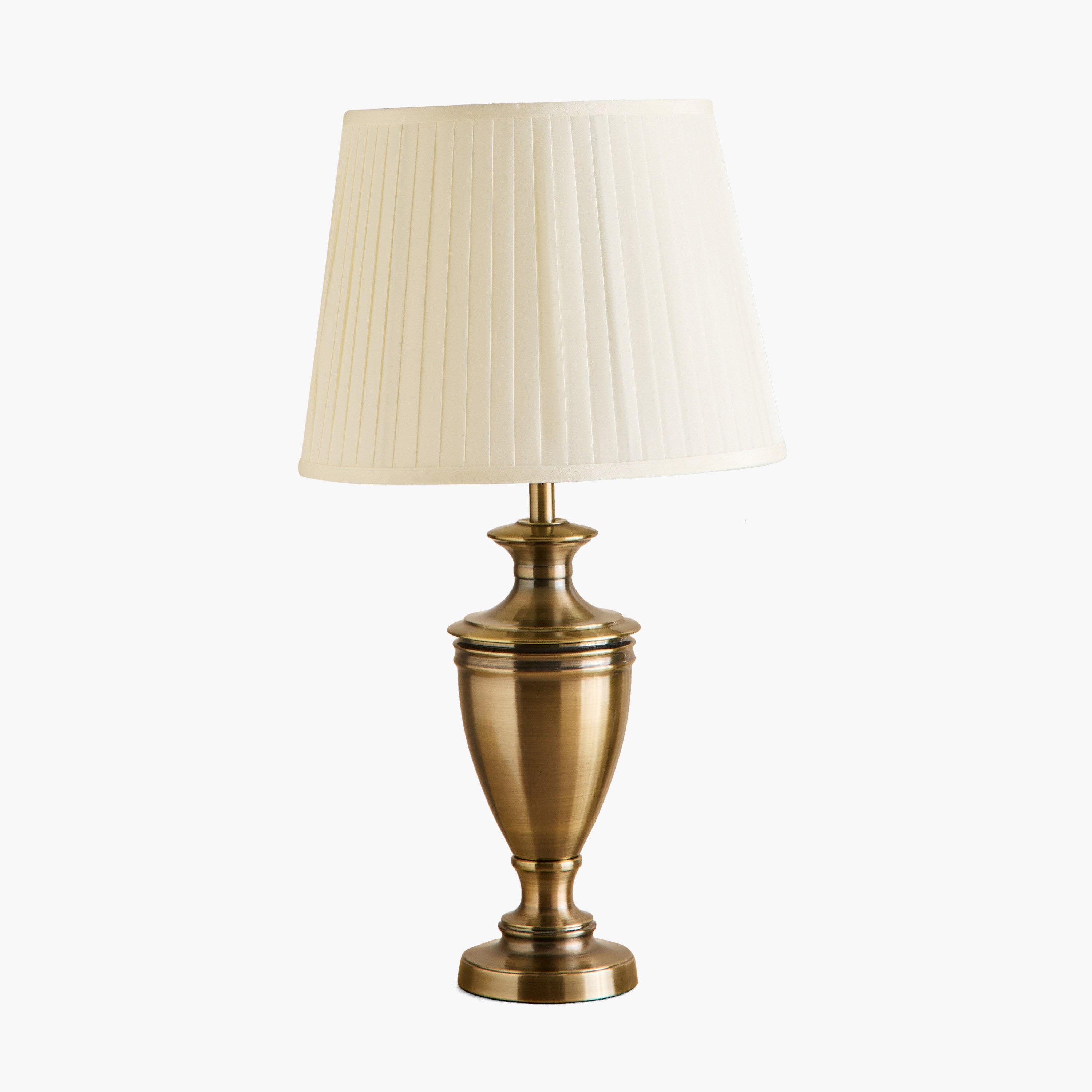 Blythe Sturdy Metal Table Lamp with Silk Shade - 40.5x74 cm-hbxlivingroom-lighting-tablelamps-image-5