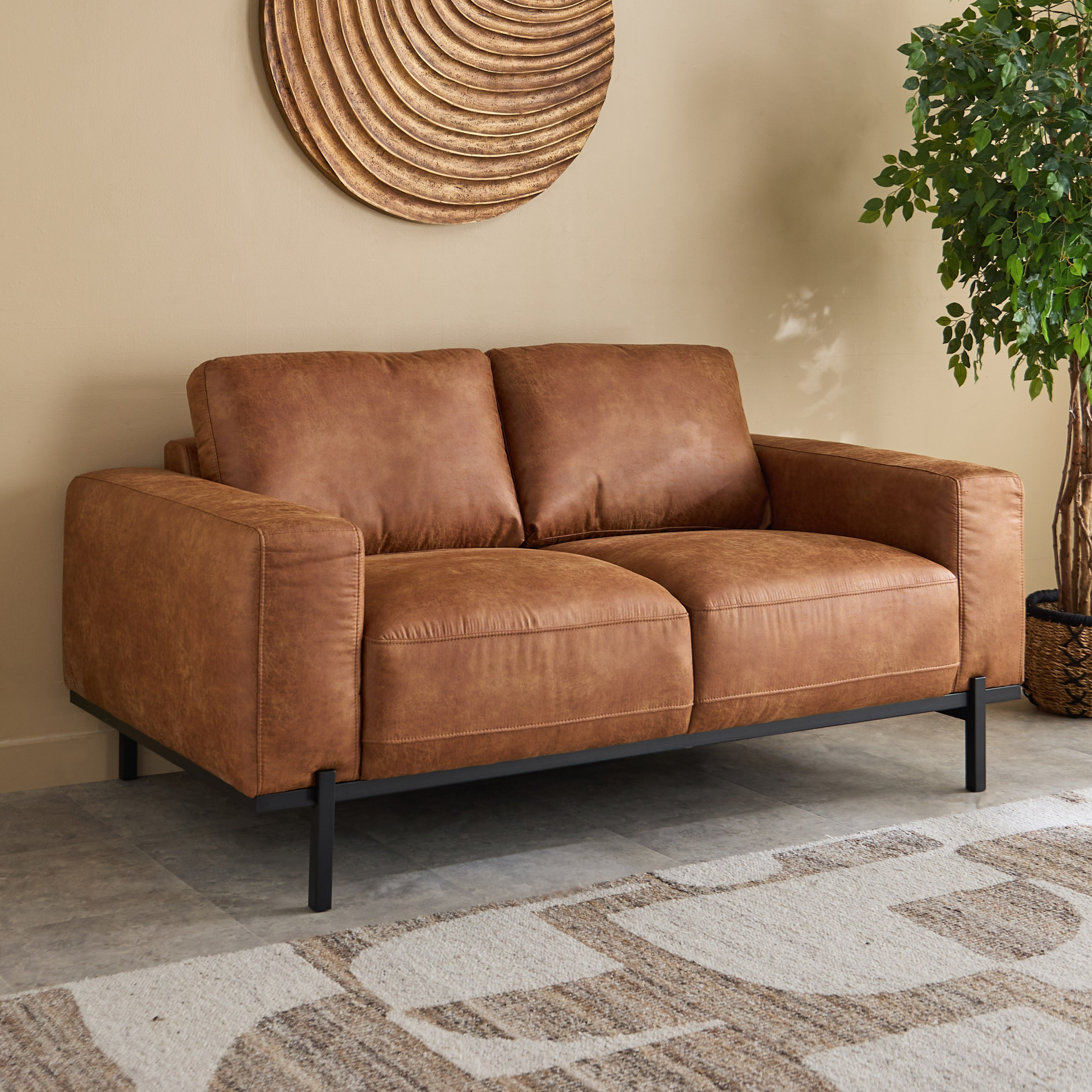 كنبة قماش مقعدين من ميلازو-hbxlivingroom-sofasandarmchairs-sofas-image-1