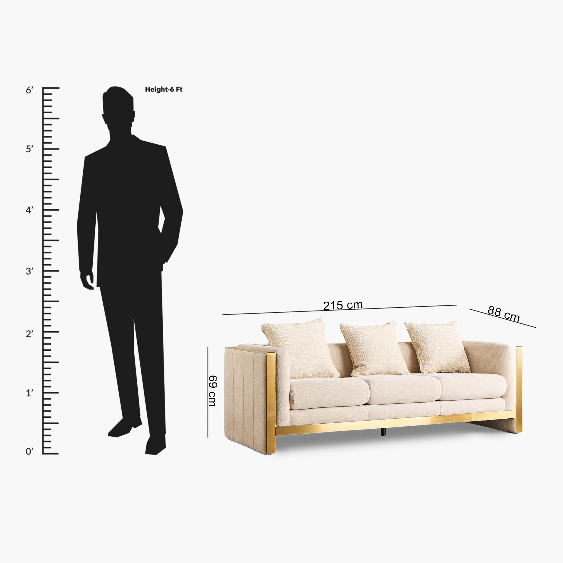 Vincent 3-Seater Fabric Sofa with 3 Cushions-hbxlivingroom-sofasandarmchairs-sofas-image-12