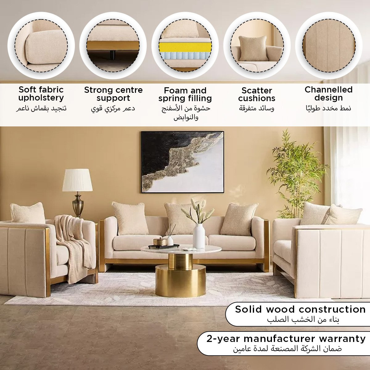 Vincent 3-Seater Fabric Sofa with 3 Cushions-hbxlivingroom-sofasandarmchairs-sofas-image-13