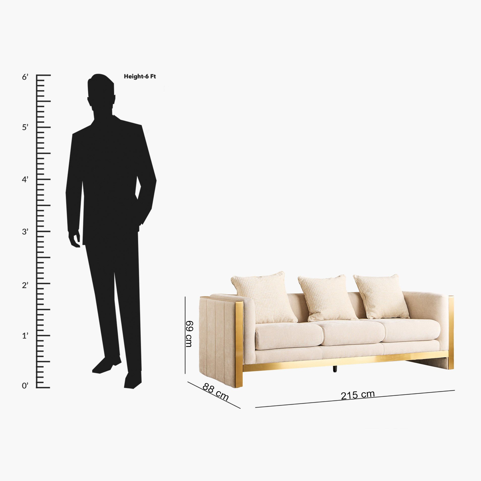 Vincent 3-Seater Fabric Sofa with 3 Cushions-hbxlivingroom-sofasandarmchairs-sofas-image-14