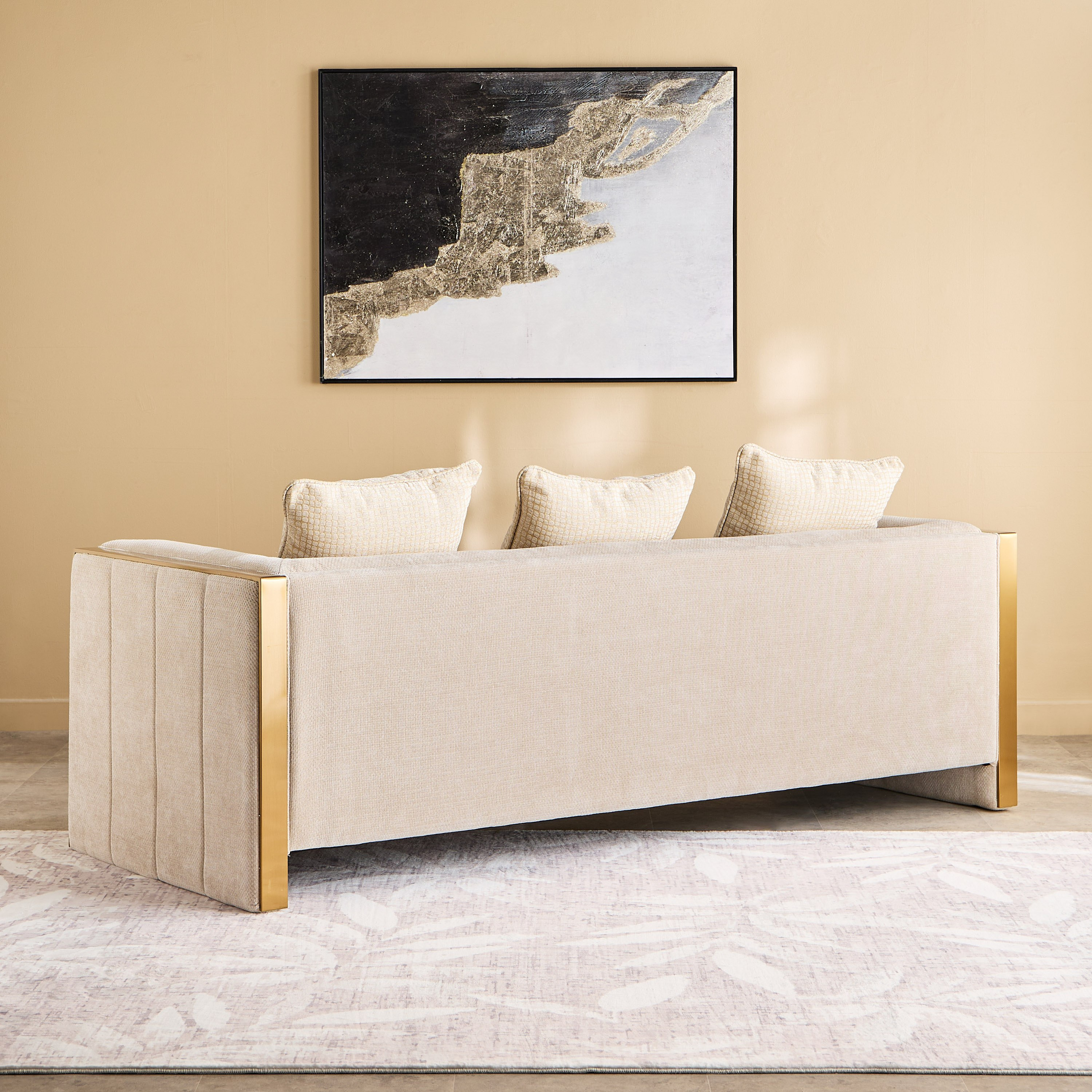 Vincent 3-Seater Fabric Sofa with 3 Cushions-hbxlivingroom-sofasandarmchairs-sofas-image-3