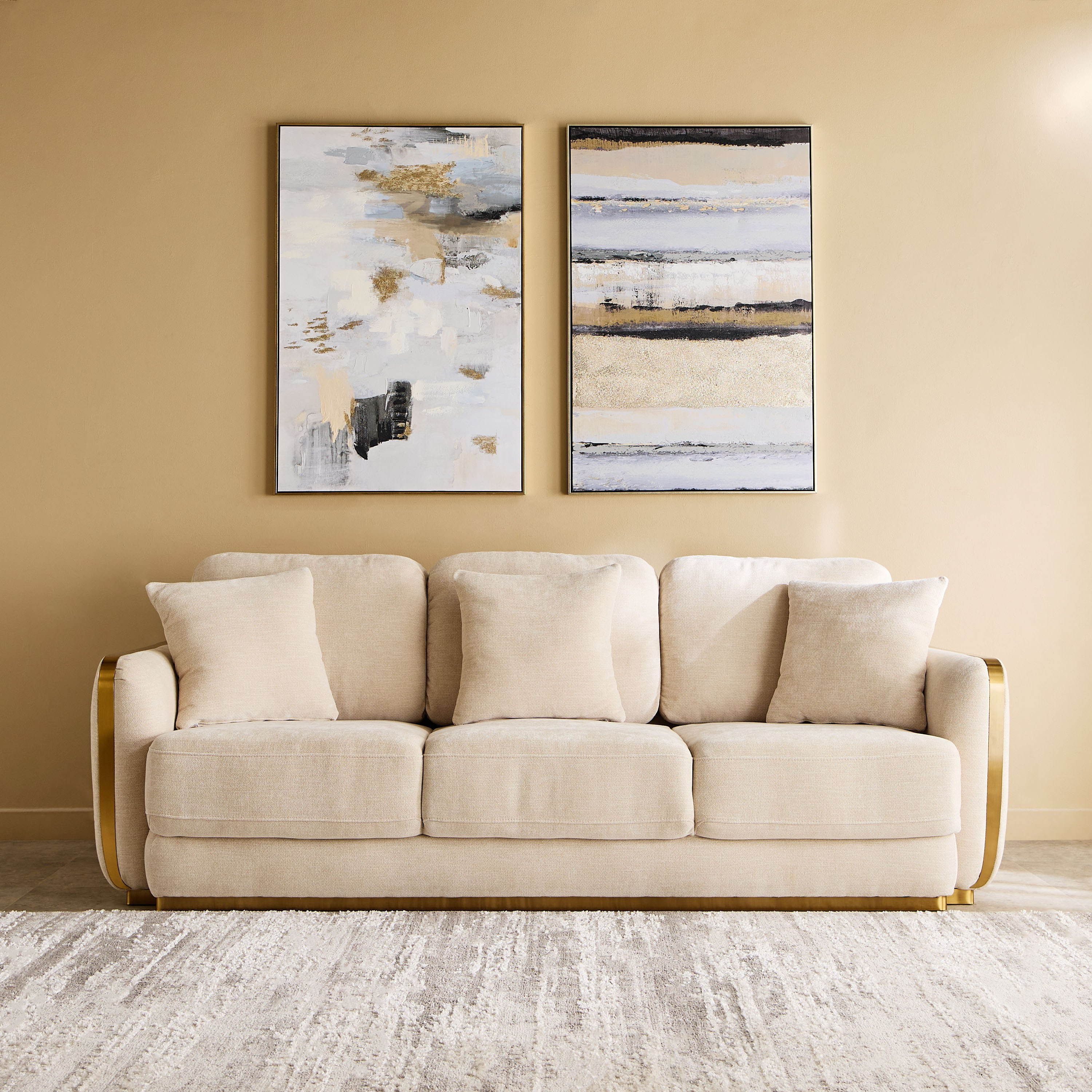 Bosco 3-Seater Fabric Sofa with 3 Cushions-hbxlivingroom-sofasandarmchairs-sofas-image-2