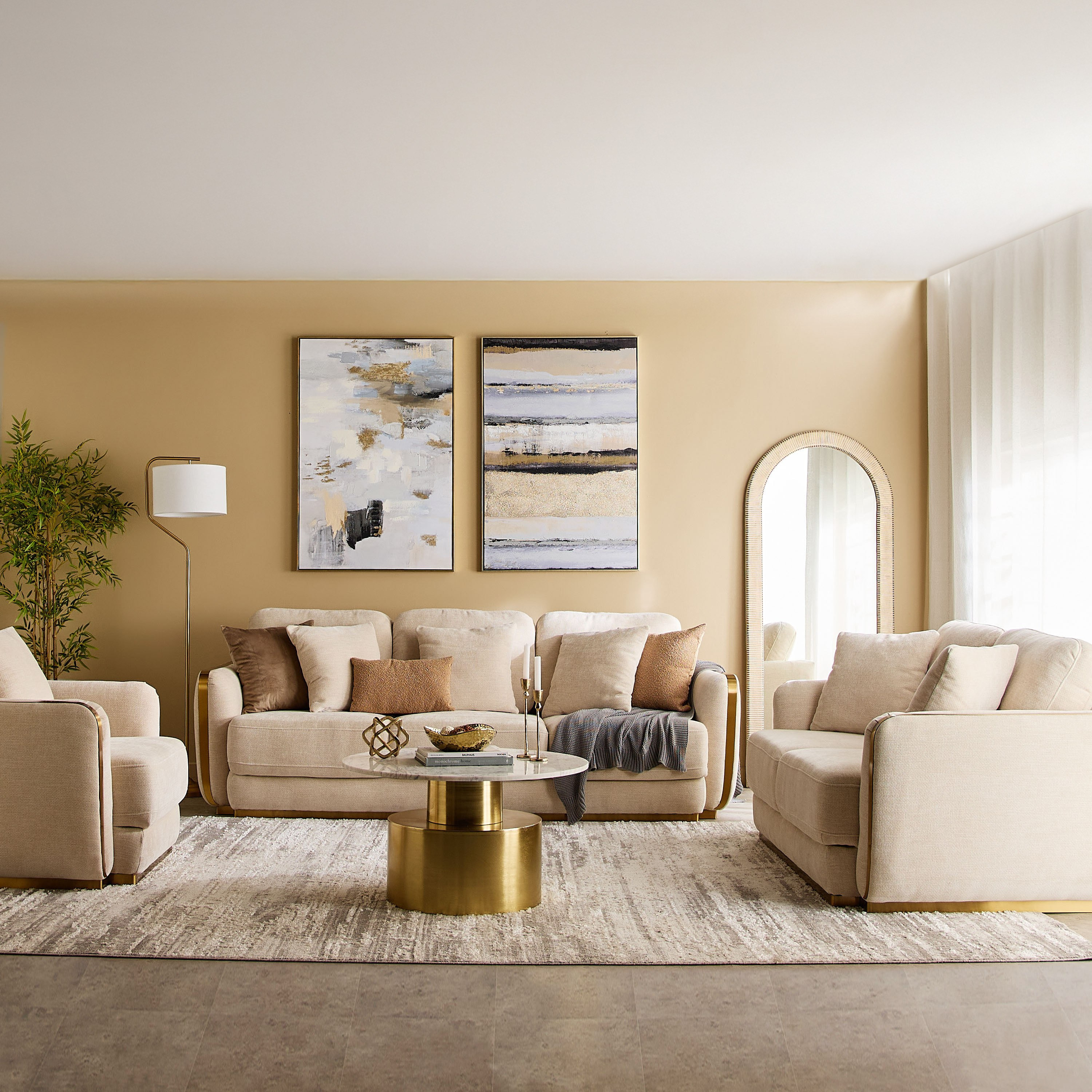 Bosco Fabric Armchair Sofa with Cushion-hbxlivingroom-sofasandarmchairs-sofas-image-10