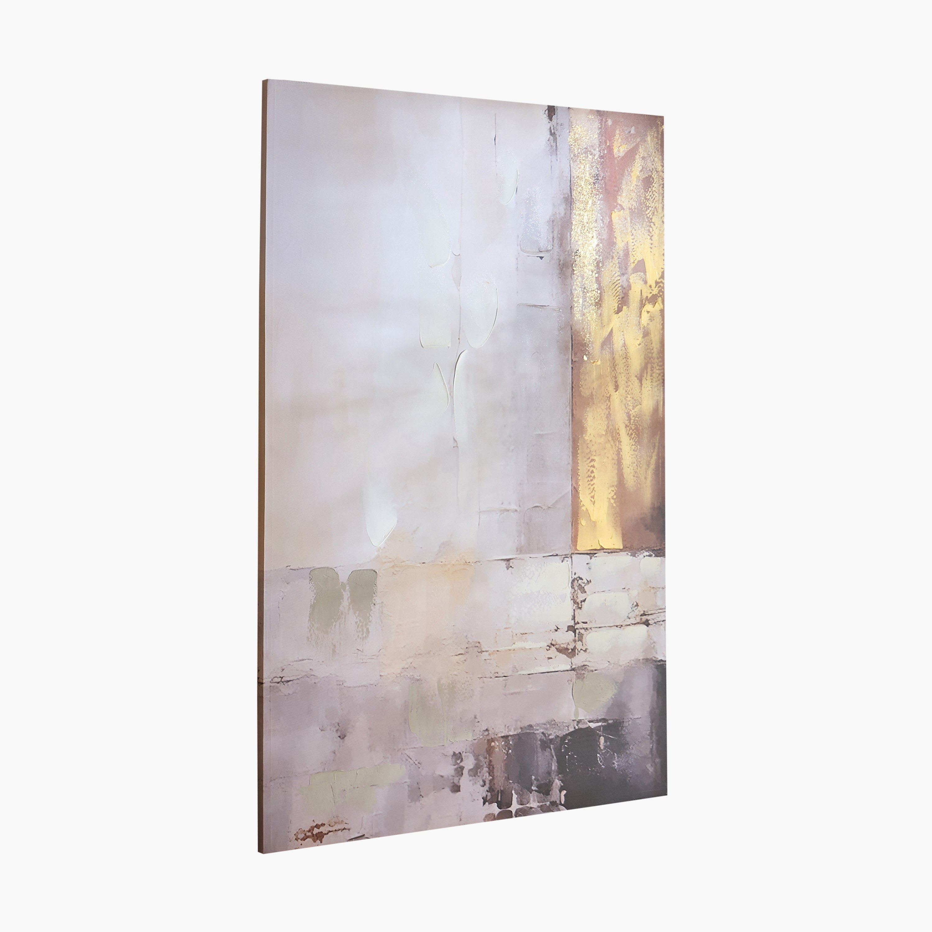 لوحة جدارية مجردة غير متماثلة مرسومة يدوياً بنسبة 40% من أونيكس - 100x3x150 سم-PROMO_QA_HB_B1G1_WWS_271025-image-5