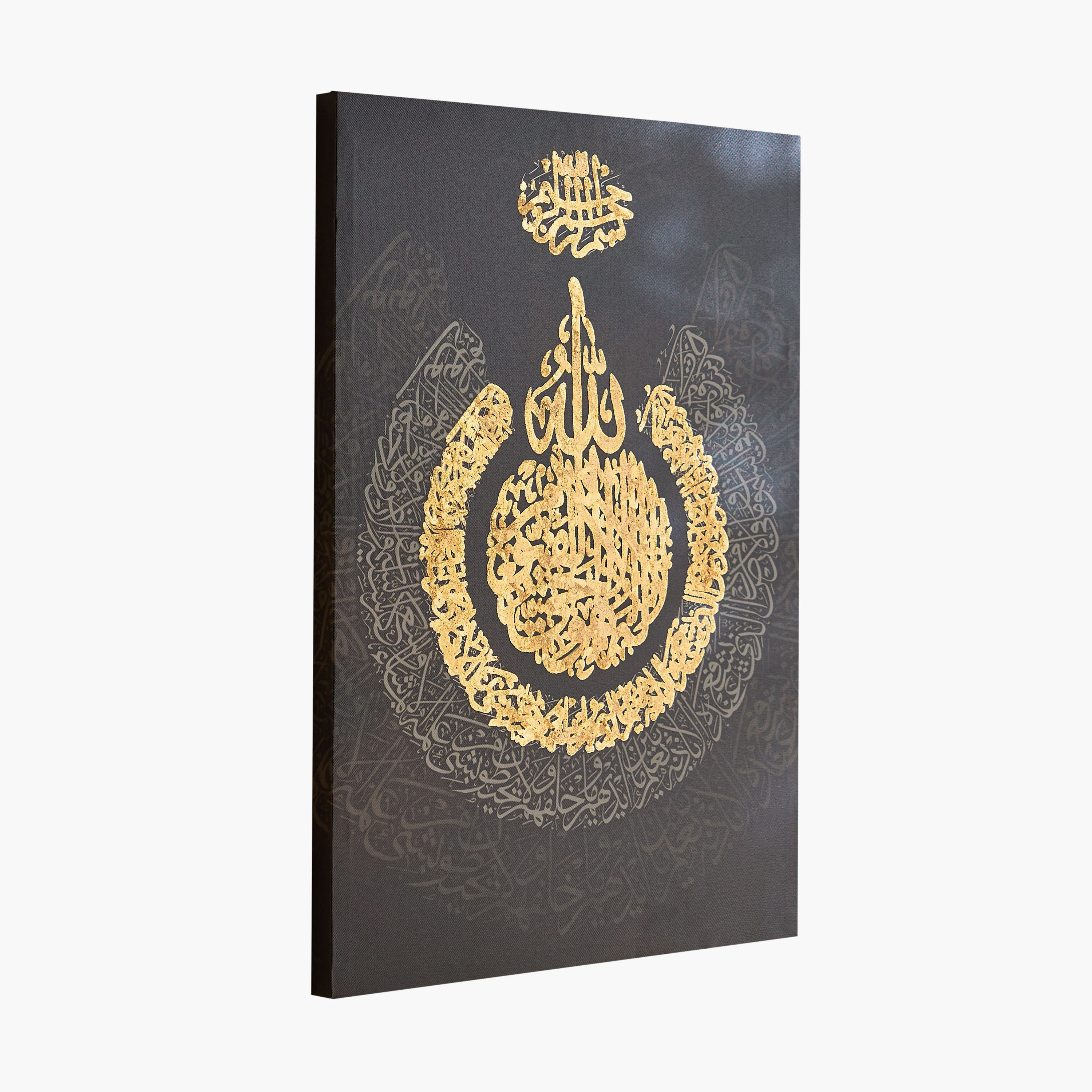 Onyx Calligraphy 80% Hand Painted Gold Foil Framed Wall Art - 50x70 cm-hbxhomeware-hbxdecorandfurnishings-image-5