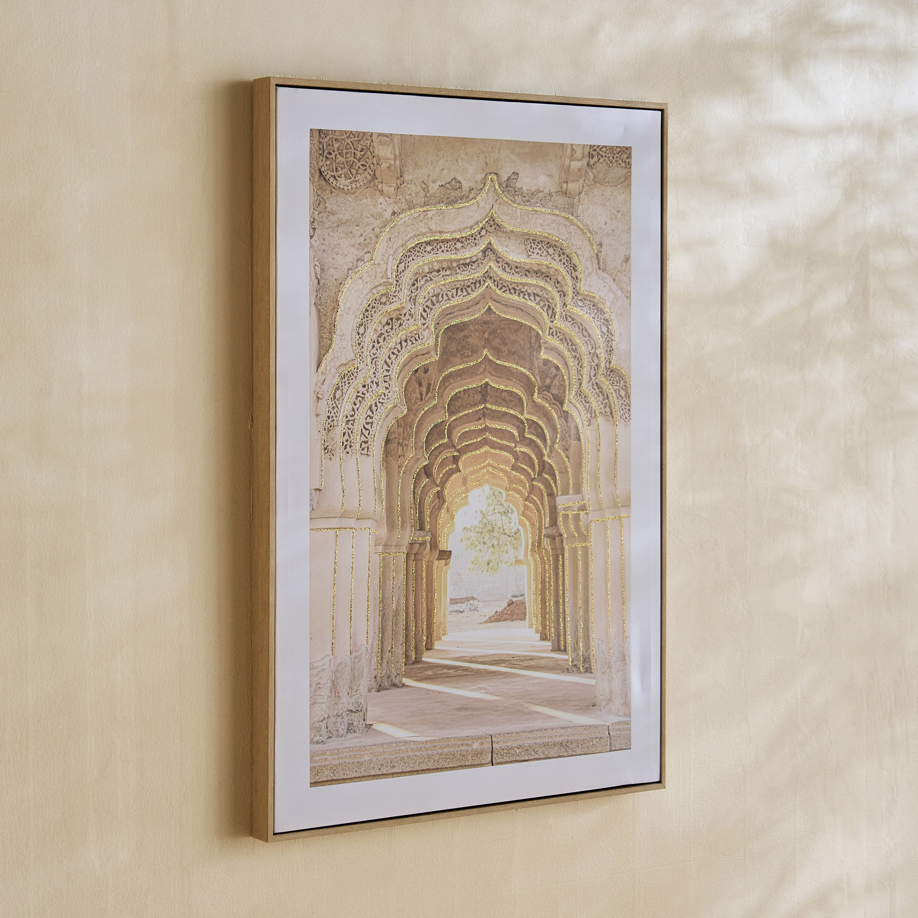 Onyx Glitter Framed Wall Art - 62x4x92 cm-PROMO_HB_AE_B1G1_250925-image-1