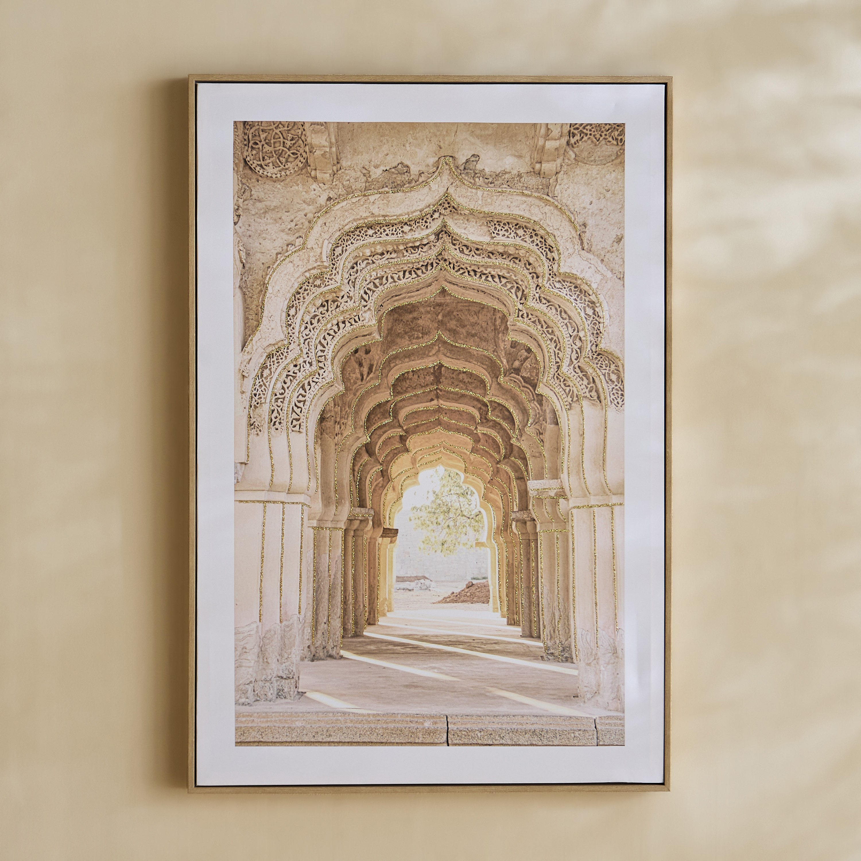 Onyx Glitter Framed Wall Art - 62x4x92 cm-PROMO_HB_AE_B1G1_250925-image-2