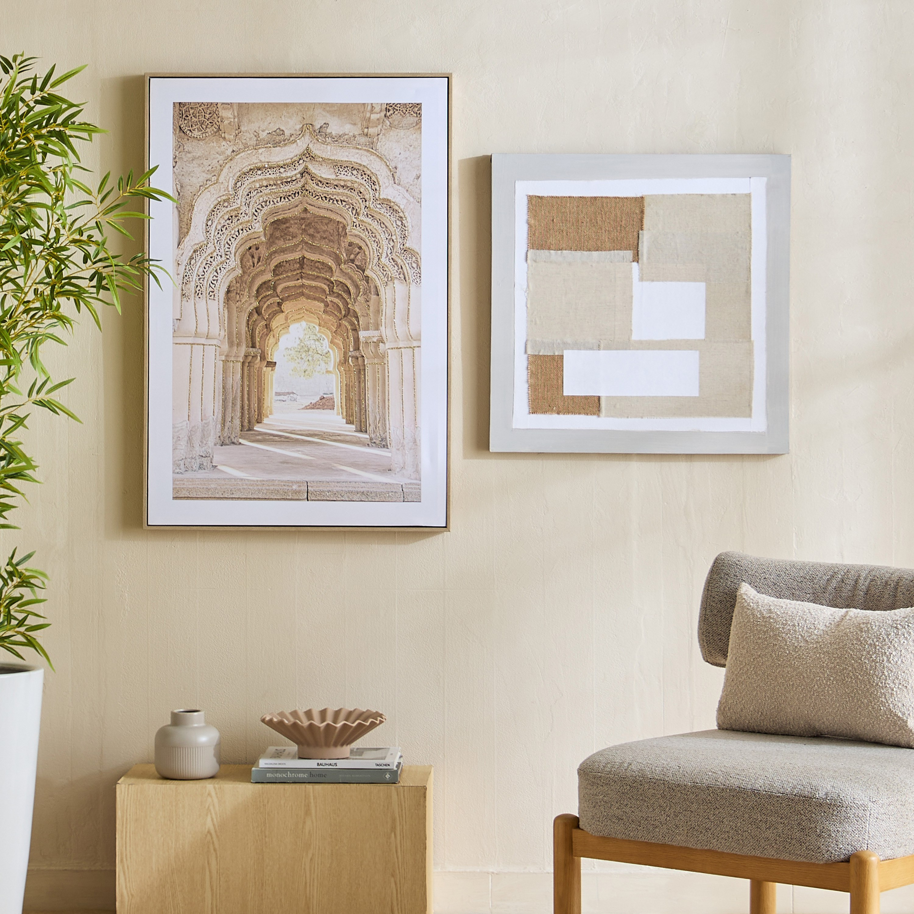 Onyx Glitter Framed Wall Art - 62x4x92 cm-PROMO_HB_AE_B1G1_250925-image-4