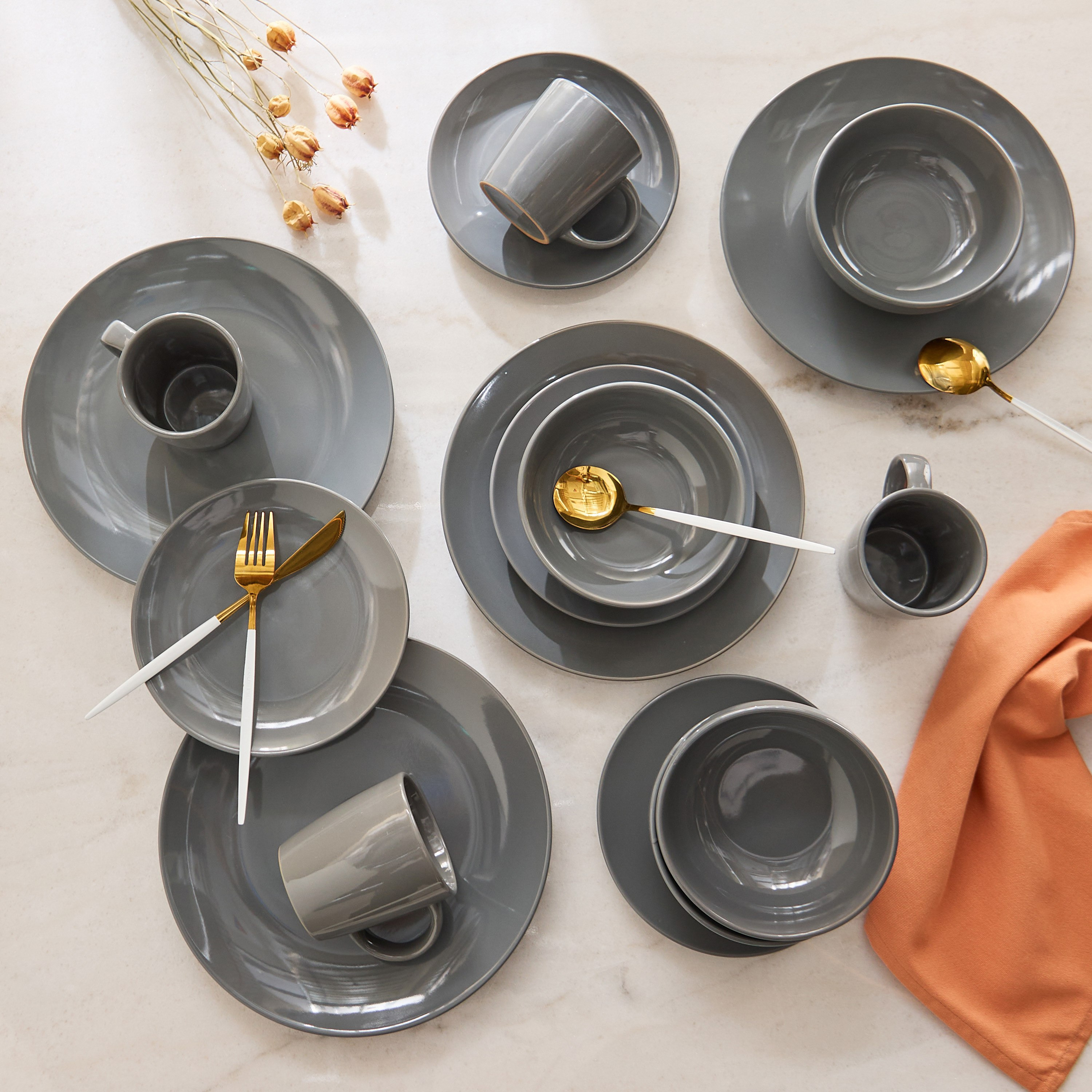 طقم عشاء من 16 قطعة من إليجنزا - لـ4 أفراد-hbxdiningroom-tabletop-dinnersets-image-5