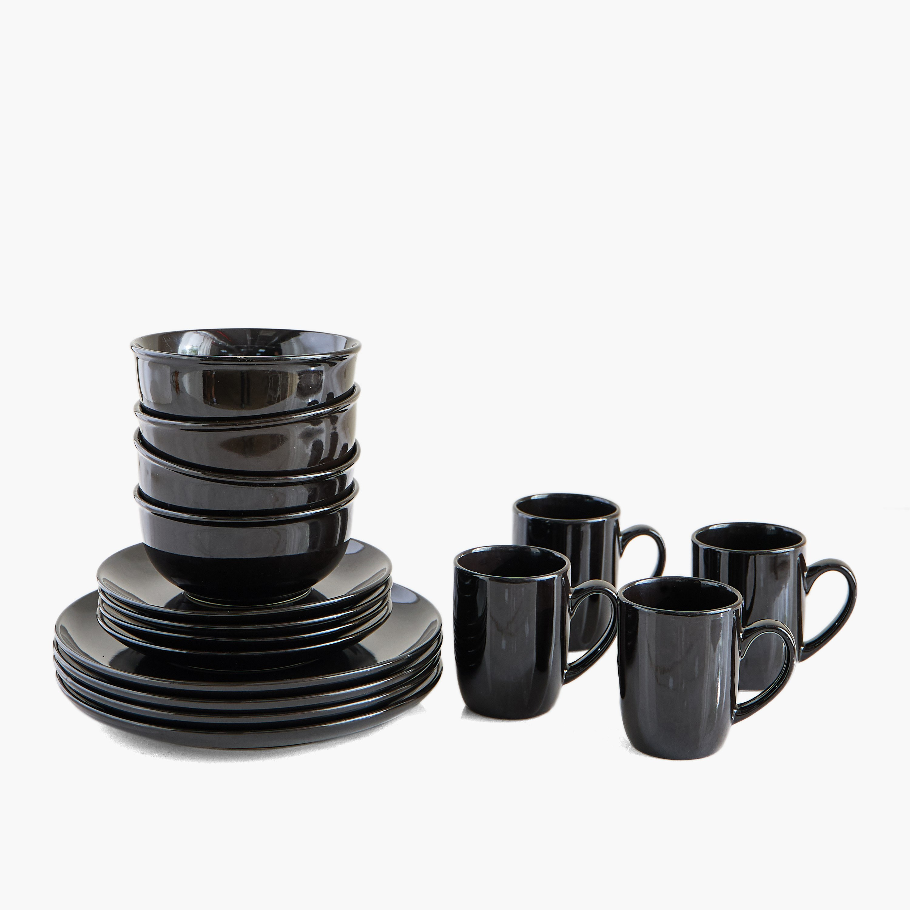 طقم عشاء 16 قطعة من إليجنزا - يخدم 4 أفراد-hbxdiningroom-tabletop-dinnersets-image-5