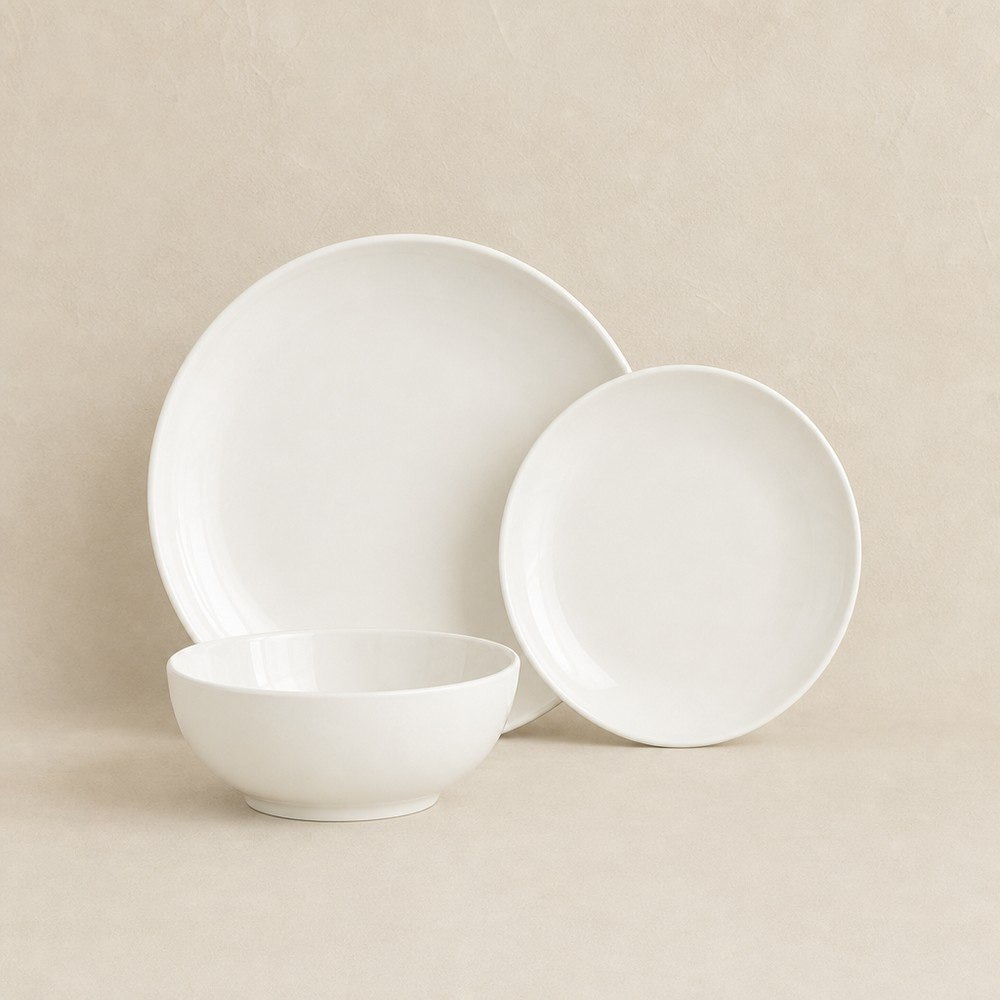 طقم عشاء 12 قطعة من إليجنزا - يخدم 4 أفراد-hbxdiningroom-tabletop-dinnersets-image-1