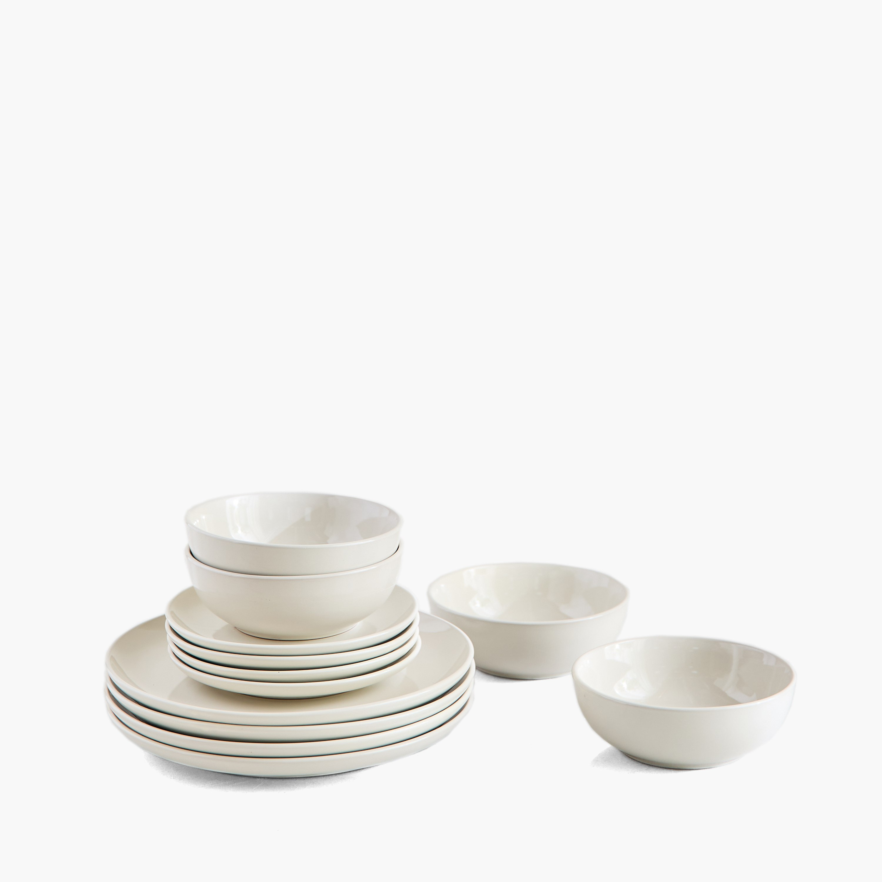 طقم عشاء 12 قطعة من إليجنزا - يخدم 4 أفراد-hbxdiningroom-tabletop-dinnersets-image-4