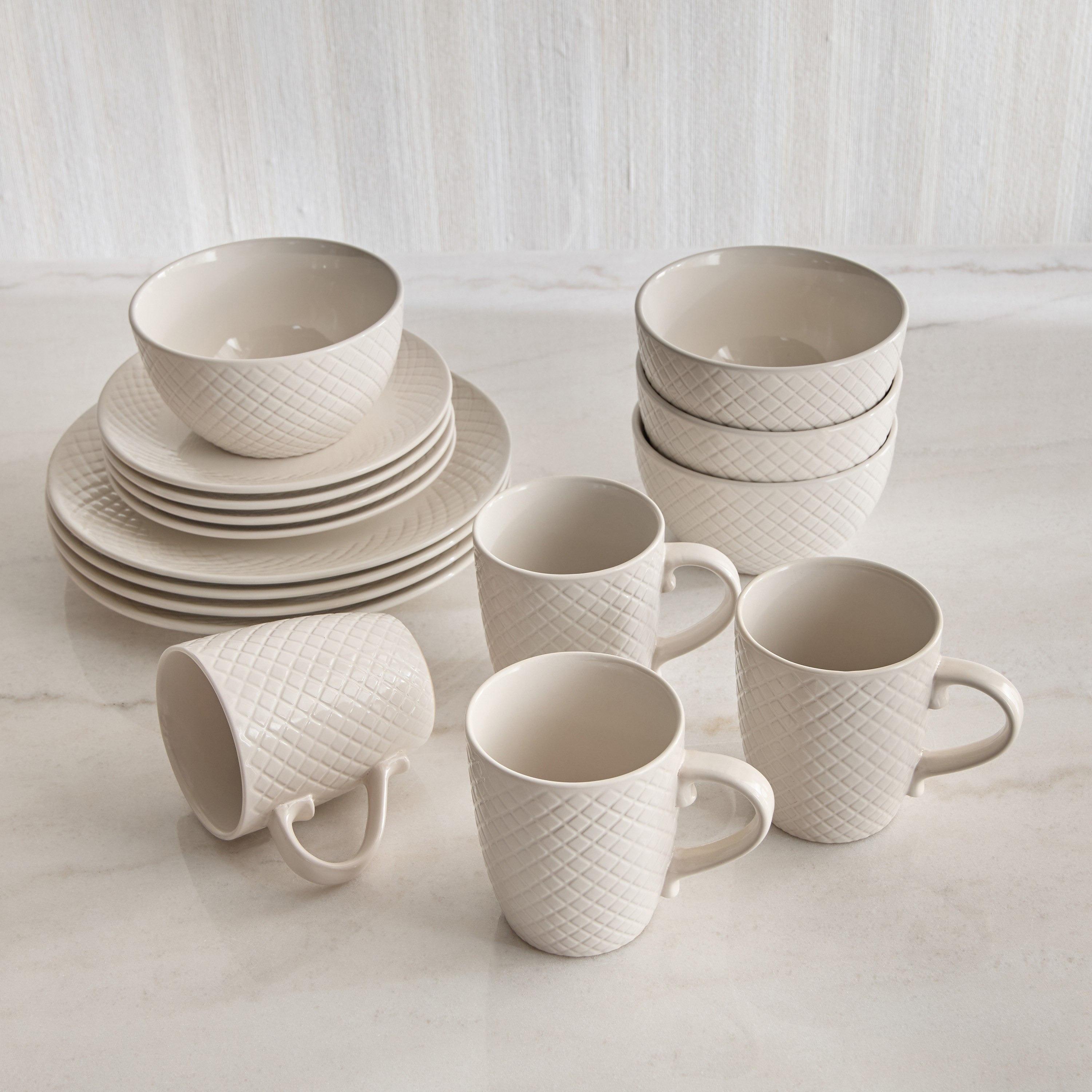 طقم عشاء 16 قطعة من إليجينزا - يكفي 4 أفراد-hbxdiningroom-tabletop-dinnersets-image-1