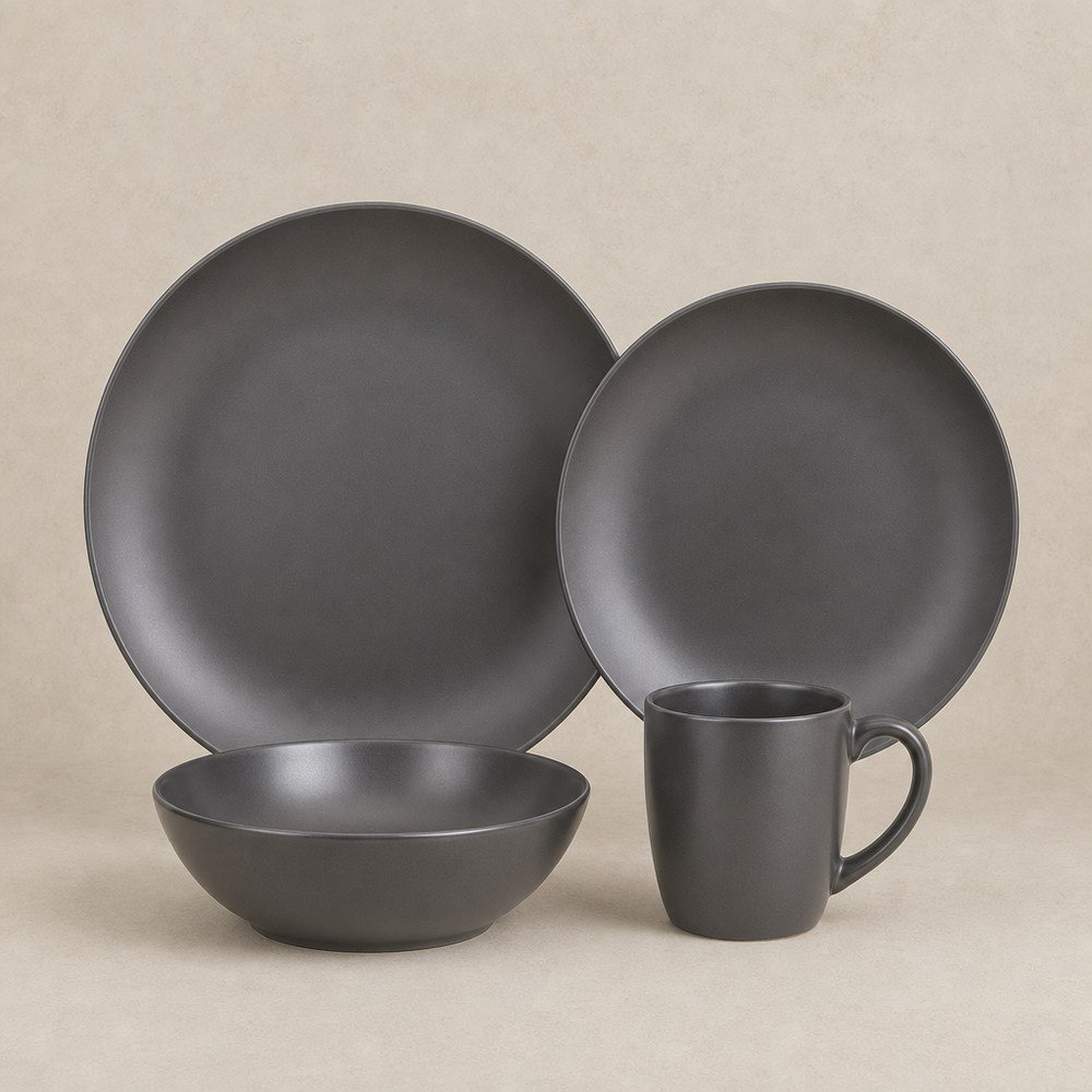 طقم عشاء مطفي 16 قطعة من إليجينزا - يكفي 4 أفرد-hbxdiningroom-tabletop-dinnersets-image-1