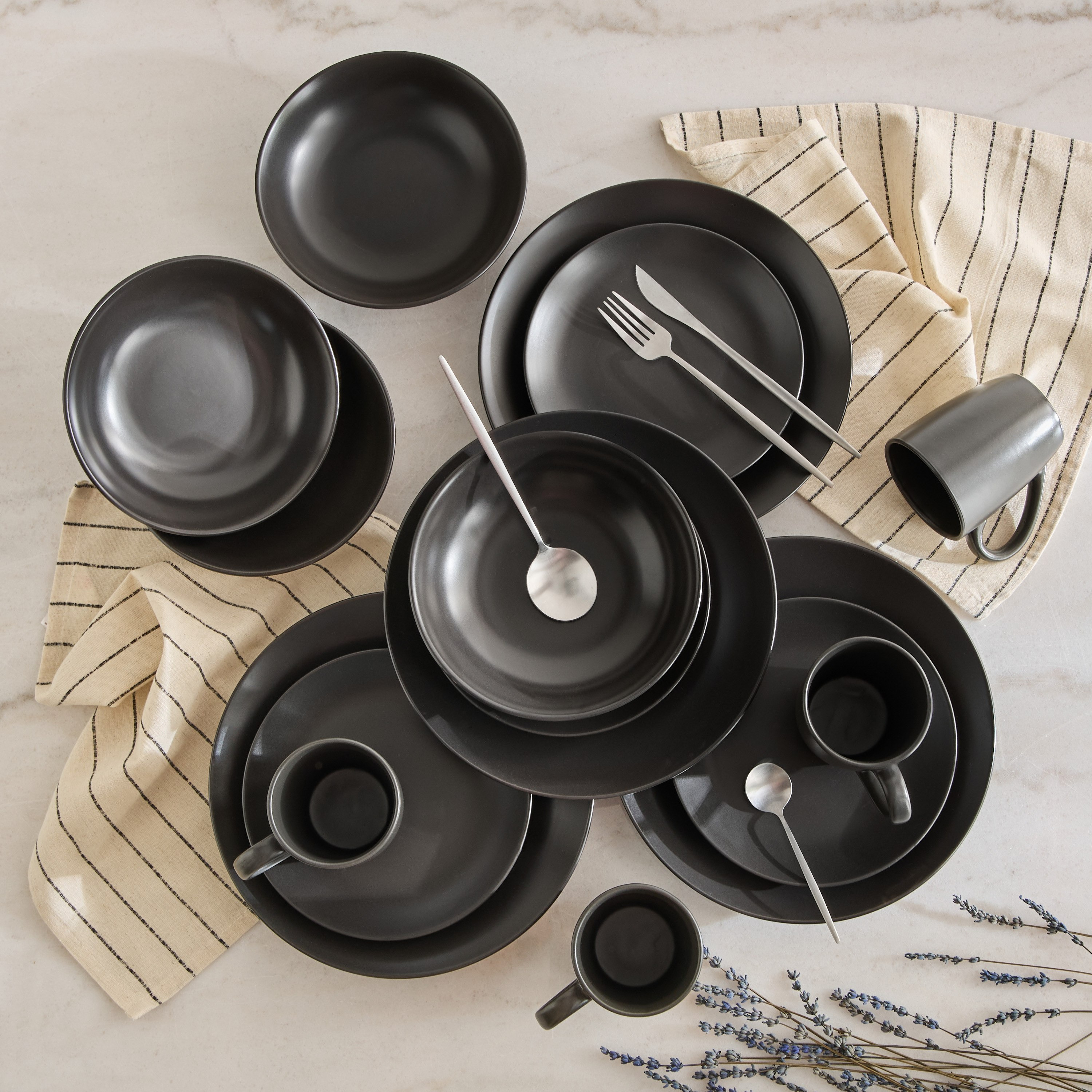 Elegenza 16-Piece Matte Dinner Set - Serves 4-hbxdiningroom-tabletop-dinnersets-image-5