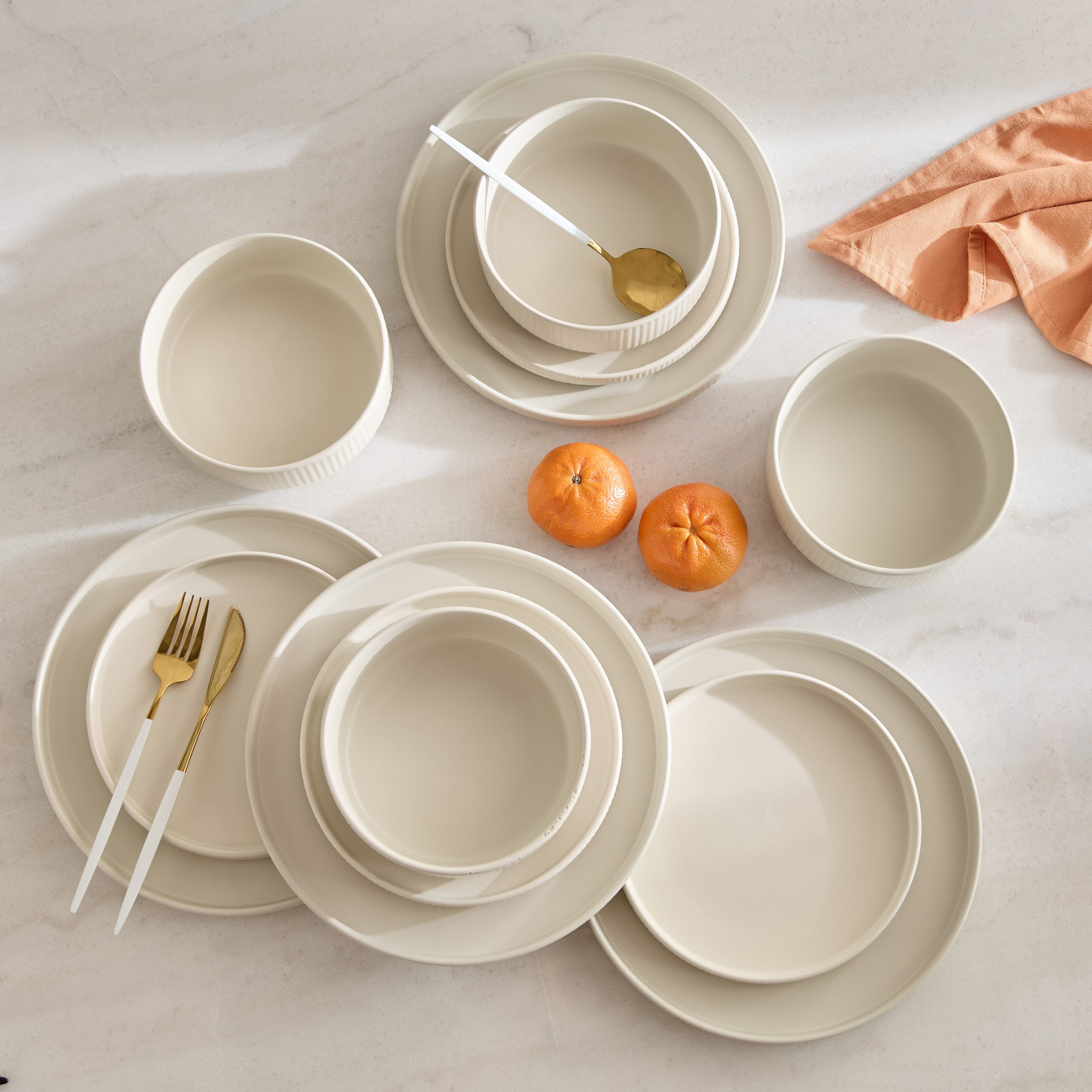 طقم عشاء 12 قطعة من إليجينزا - يكفي 4 أفراد-hbxdiningroom-tabletop-dinnersets-image-4