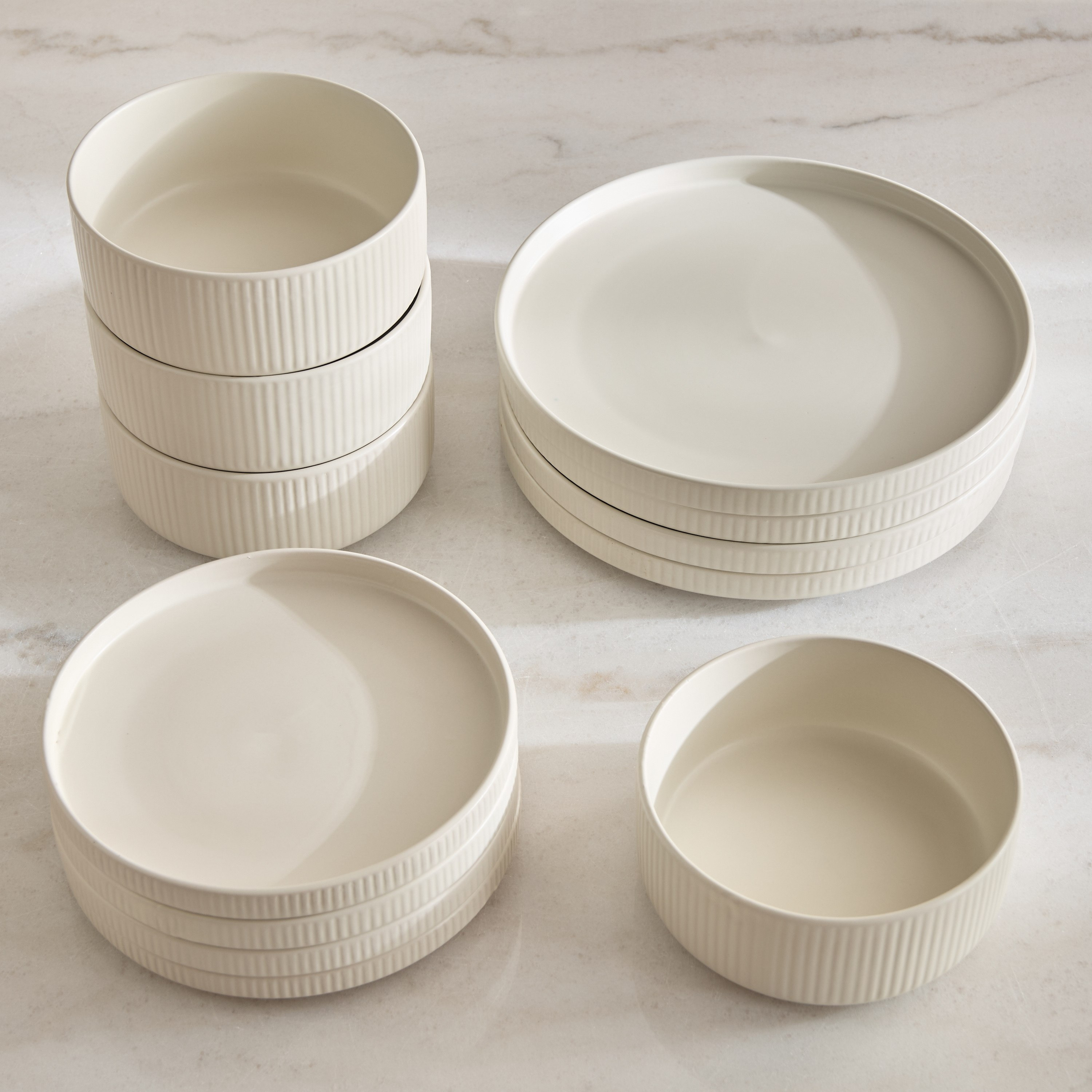 طقم عشاء 12 قطعة من إليجينزا - يكفي 4 أفراد-hbxdiningroom-tabletop-dinnersets-image-1