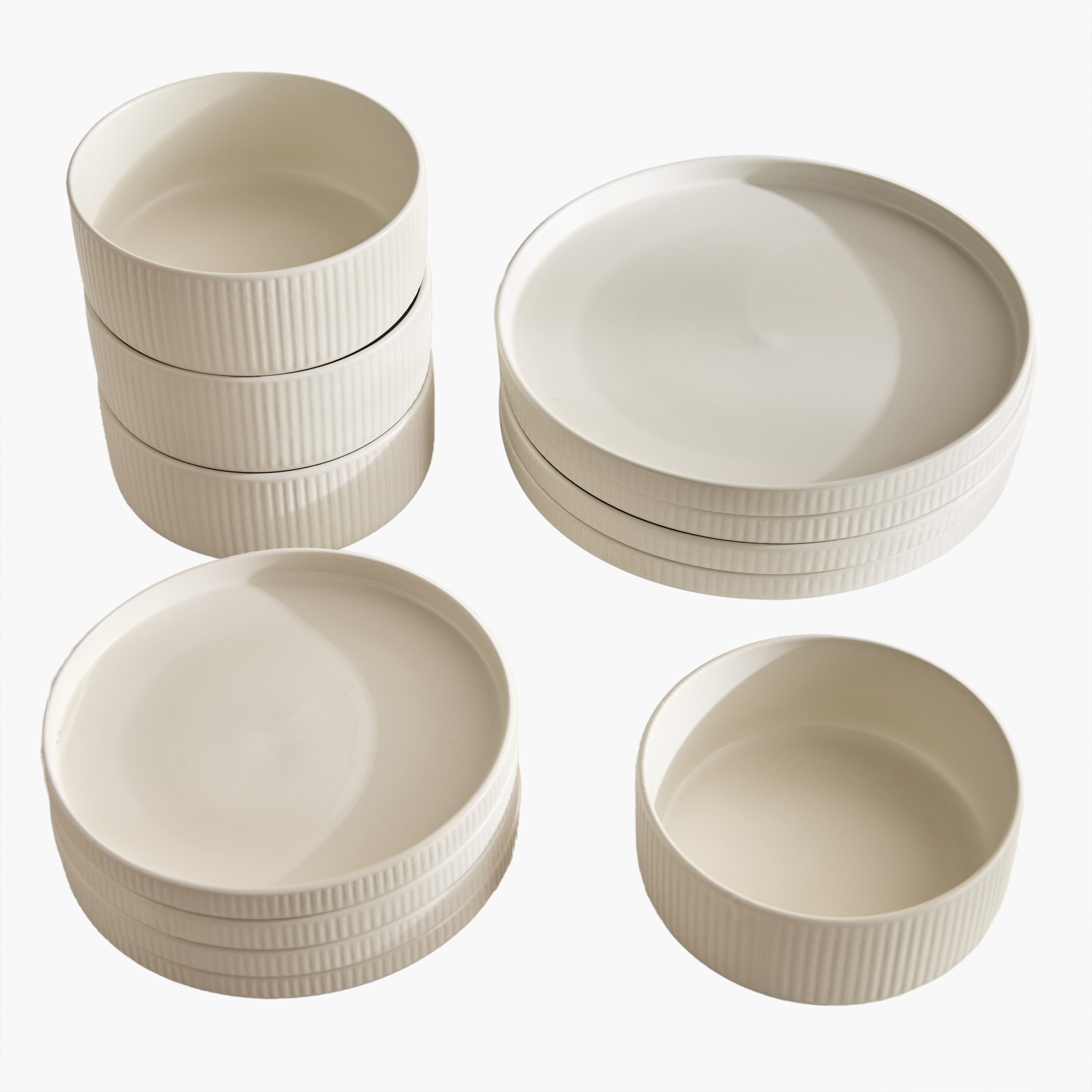 طقم عشاء 12 قطعة من إليجينزا - يكفي 4 أفراد-hbxdiningroom-tabletop-dinnersets-image-5