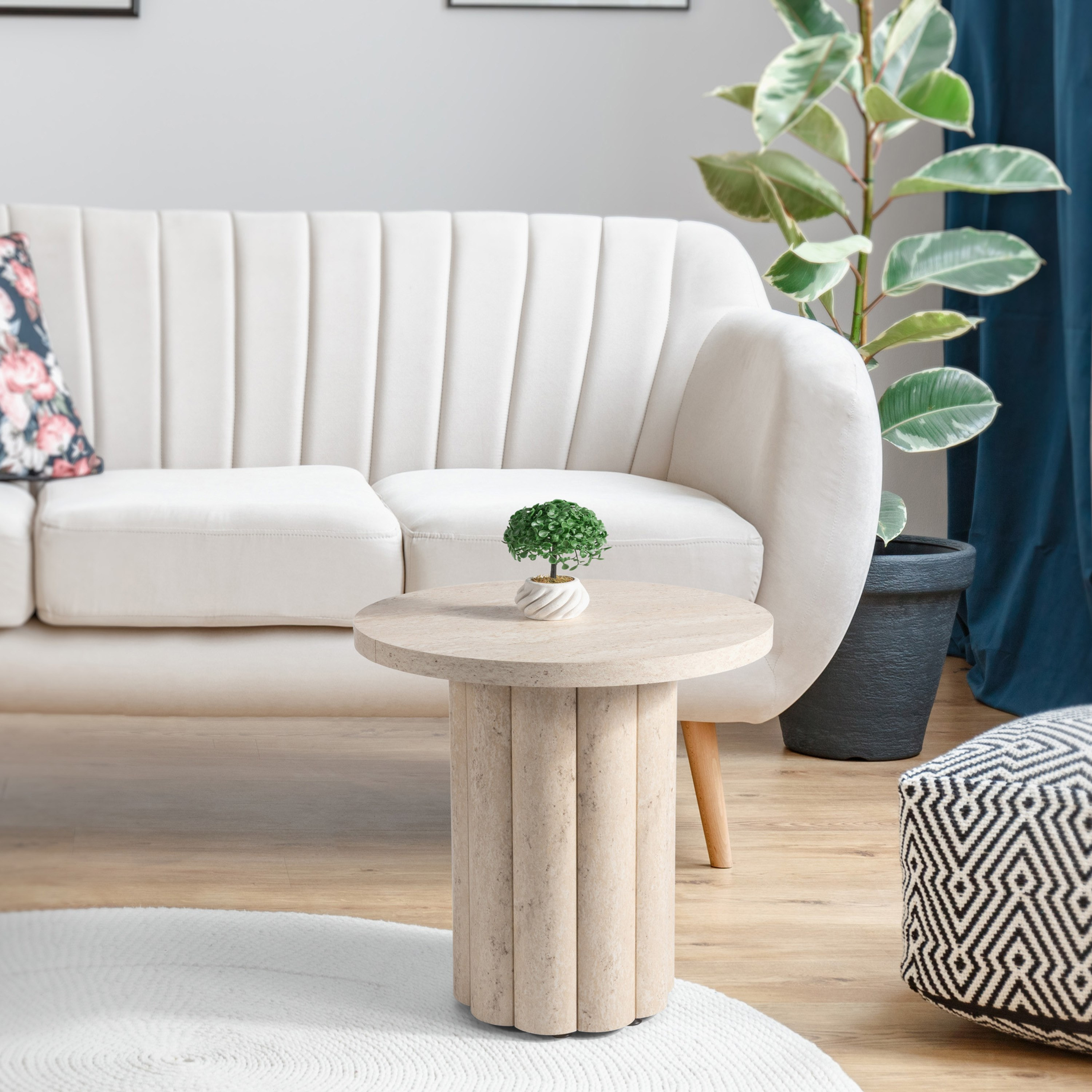 Torno Round End Table-hbxfurniture-livingroom-endtables-image-1