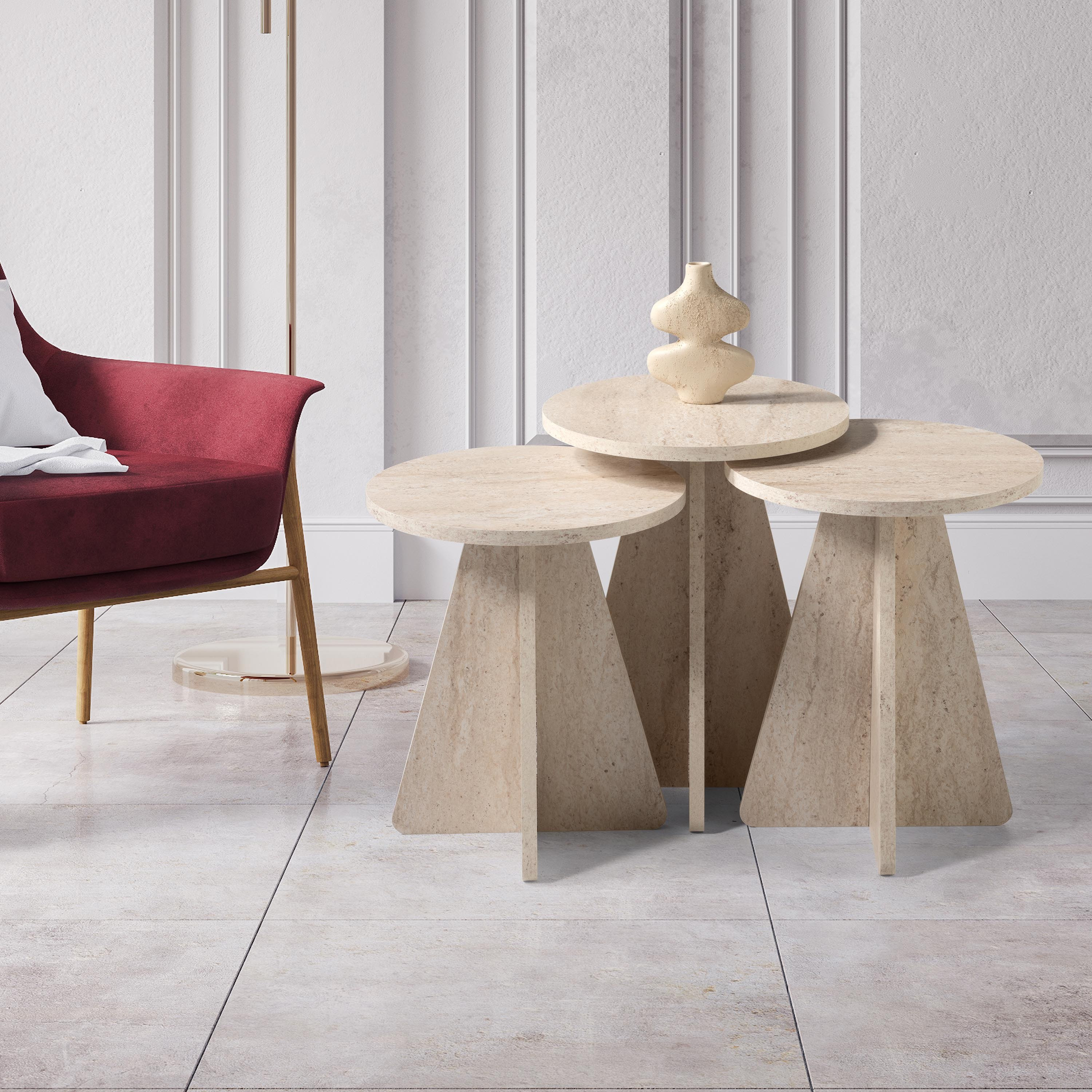 طقم طاولات قهوة متداخلة عدد 3 من جامورا-hbxfurniture-livingroom-nestingtables-image-1