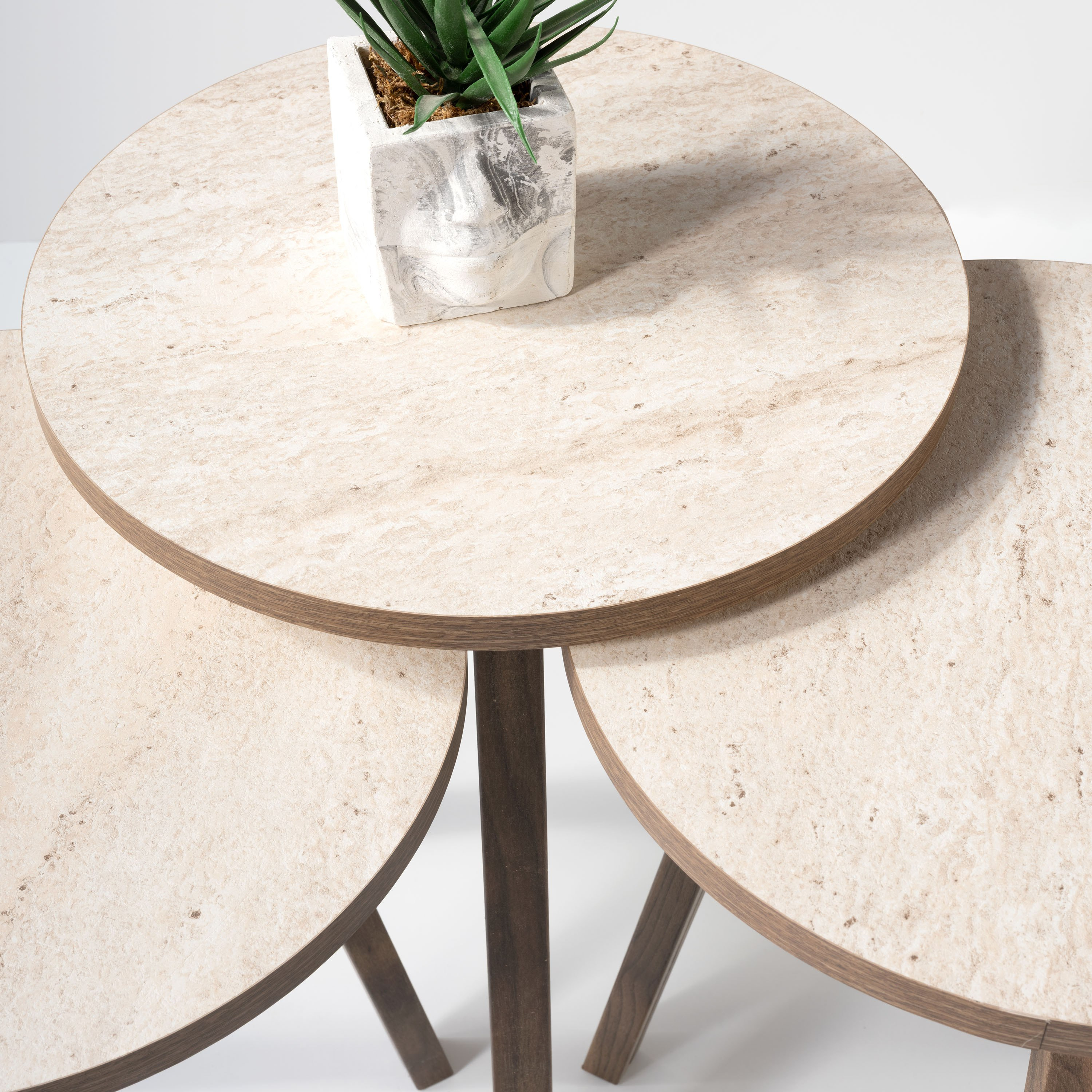 طقم طاولات متداخلة مستديرة من نيفا - طقم من 3-hbxfurniture-livingroom-nestingtables-image-3