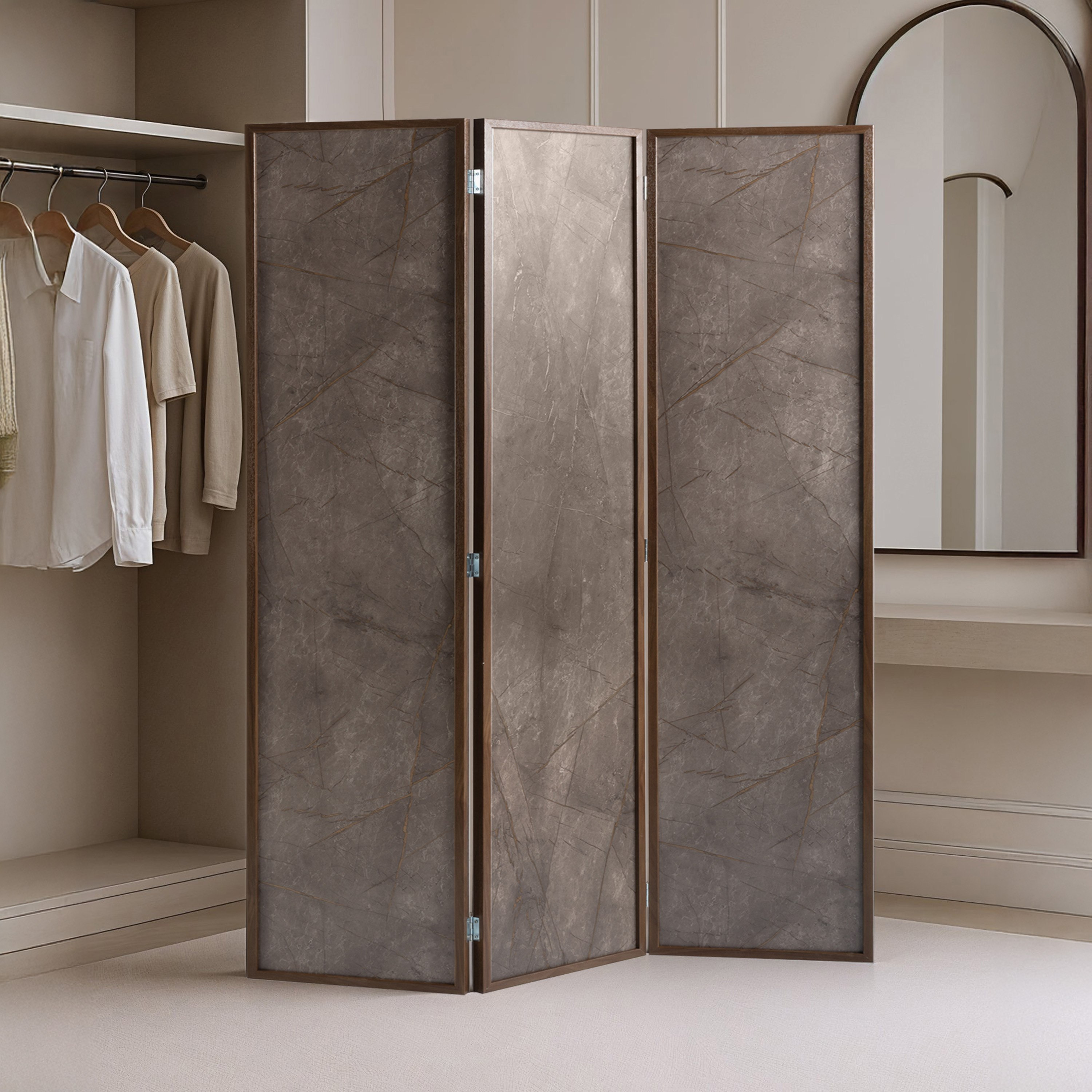 مقسم غرفة 3 ألواح من ماليبو-hbxfurniture-office-bookcases-image-1