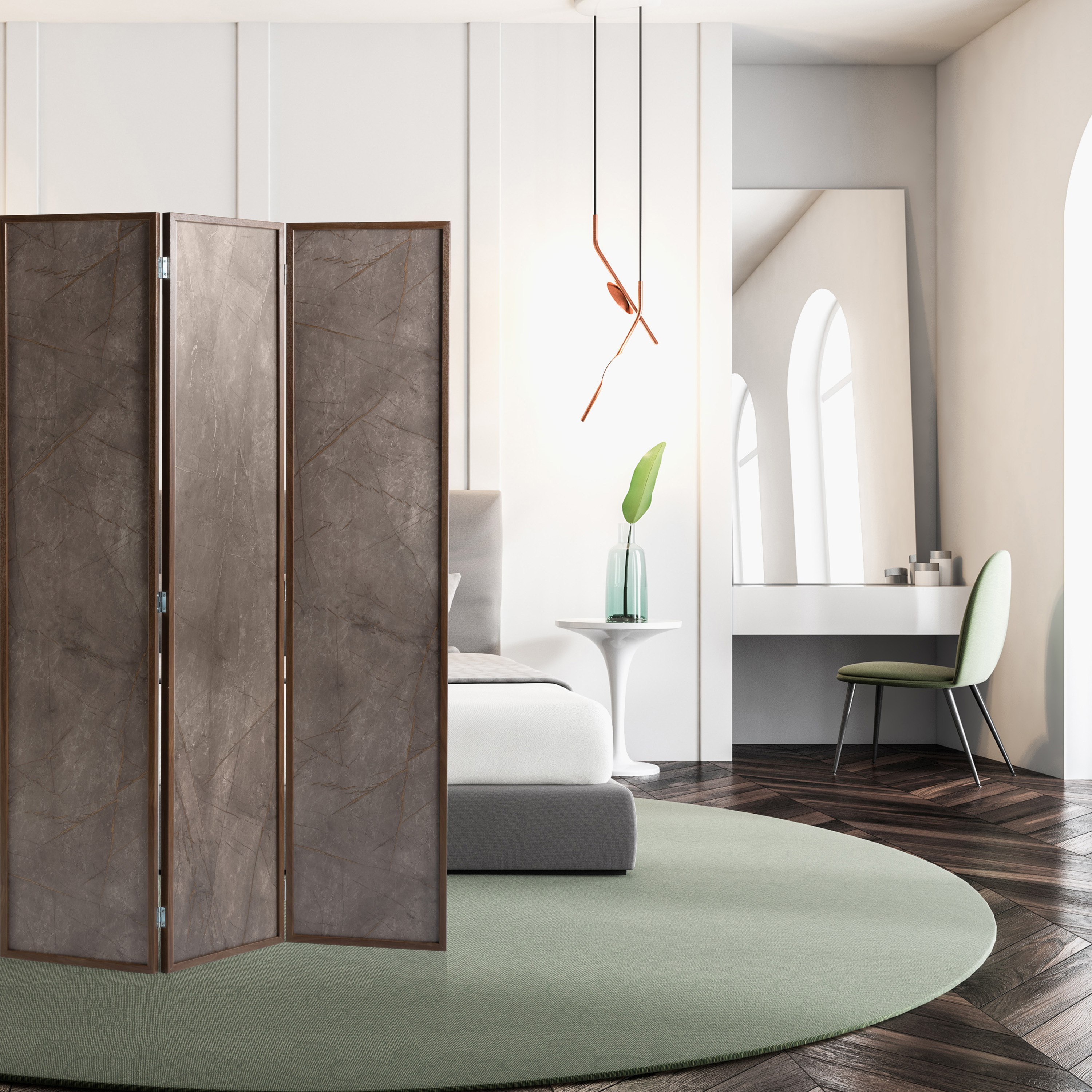 مقسم غرفة 3 ألواح من ماليبو-hbxfurniture-office-bookcases-image-7