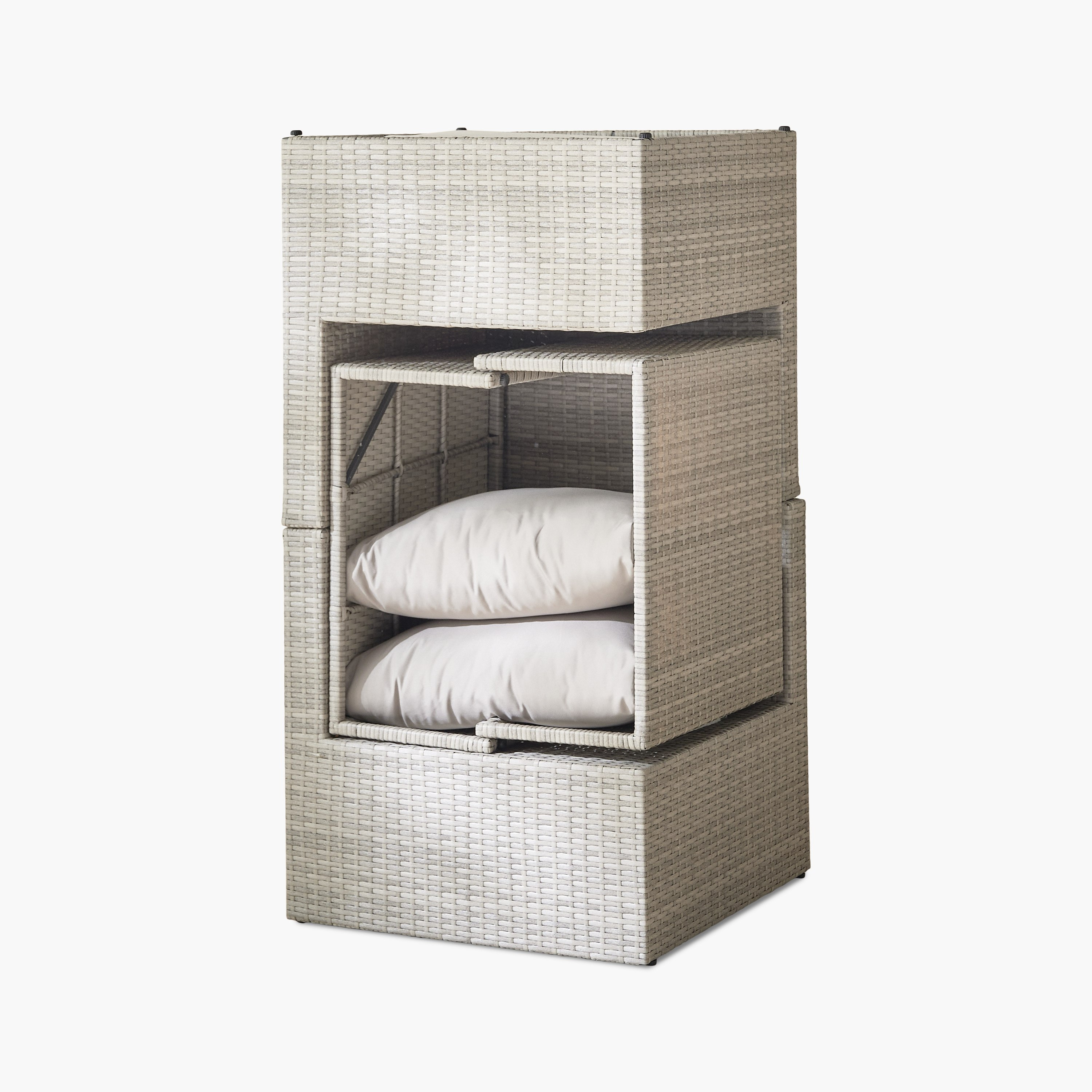 Movo Vera Tamara 2-Seater Outdoor Stackable Sofa Set with Table and Ottoman-hbxoutdoor-hbxoutdoorfurniture-sofasets-image-16