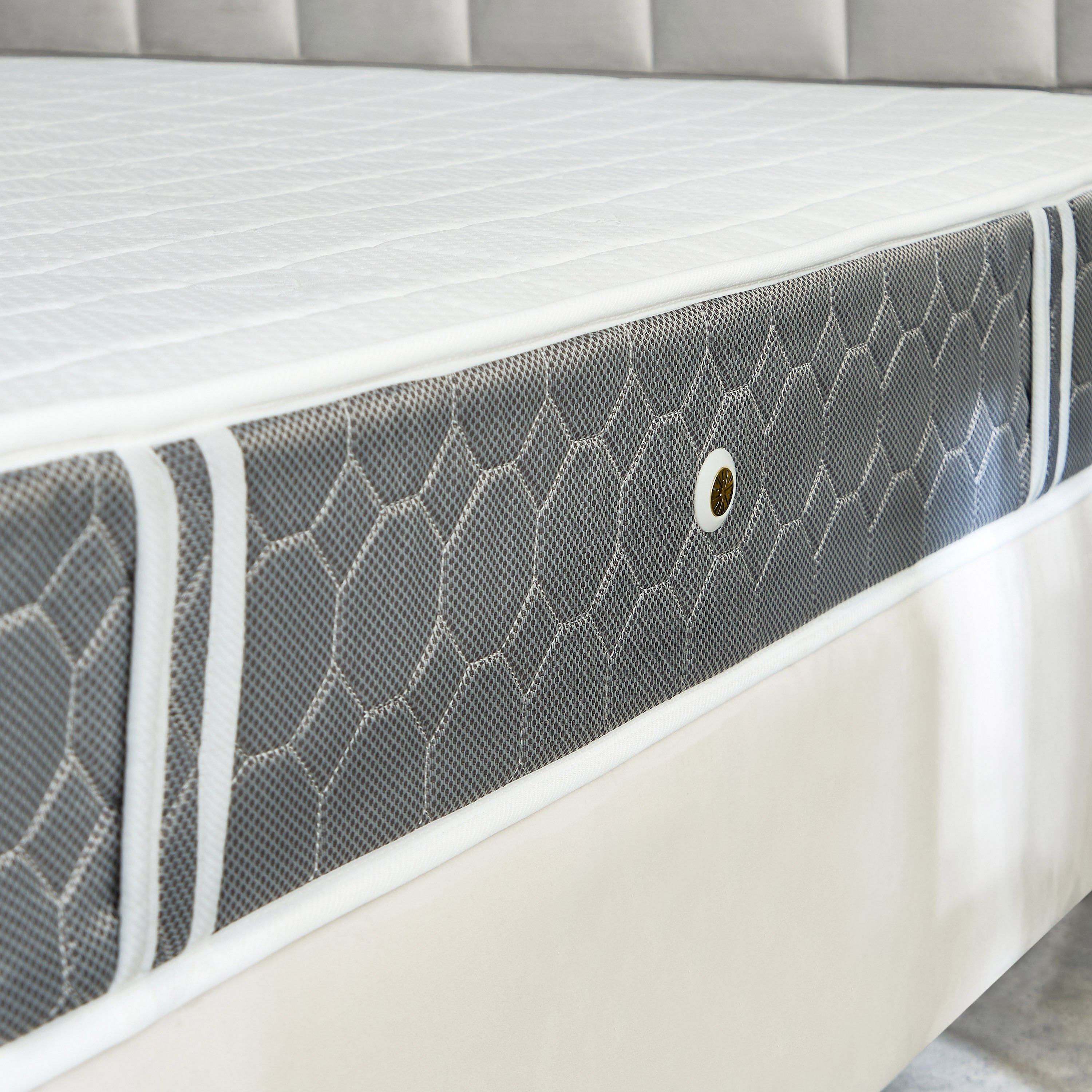 SleepEase iPrime Nxt High Resilience Foam Bonnell Spring Super King Mattress - 200x200x20 cm-hbxfurniture-mattresses-superking-image-6