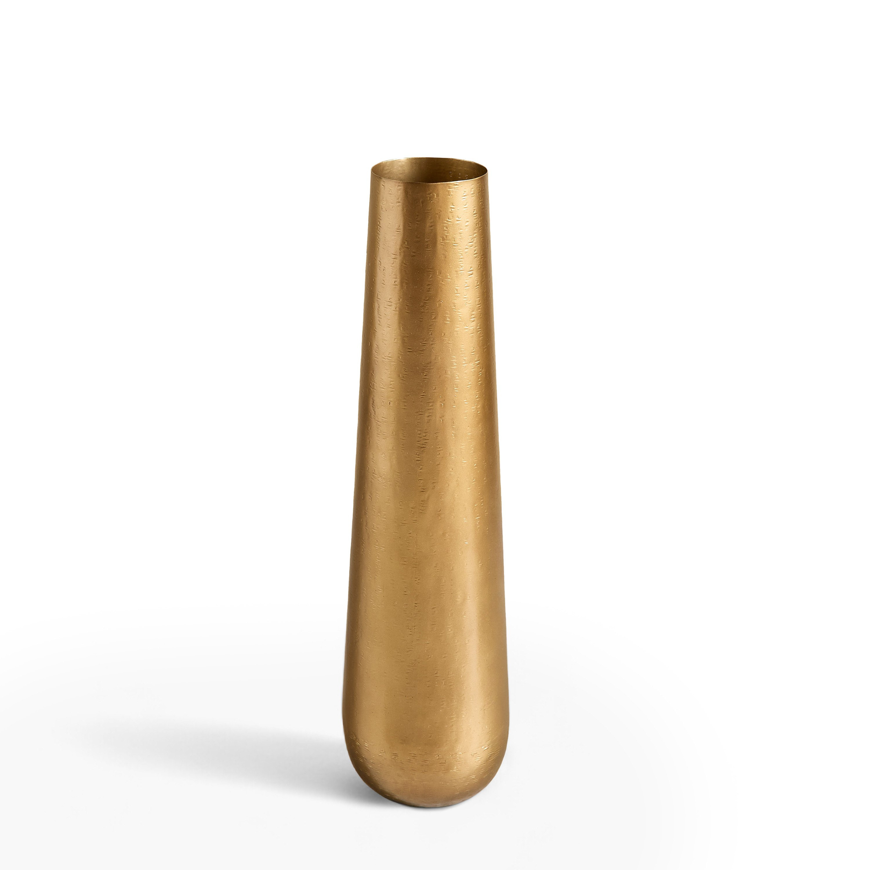 Arizona Metal Grit Hammered Floor Vase - 15x15x58 cm-hbxbedroom-decorandaccessories-vases-image-5