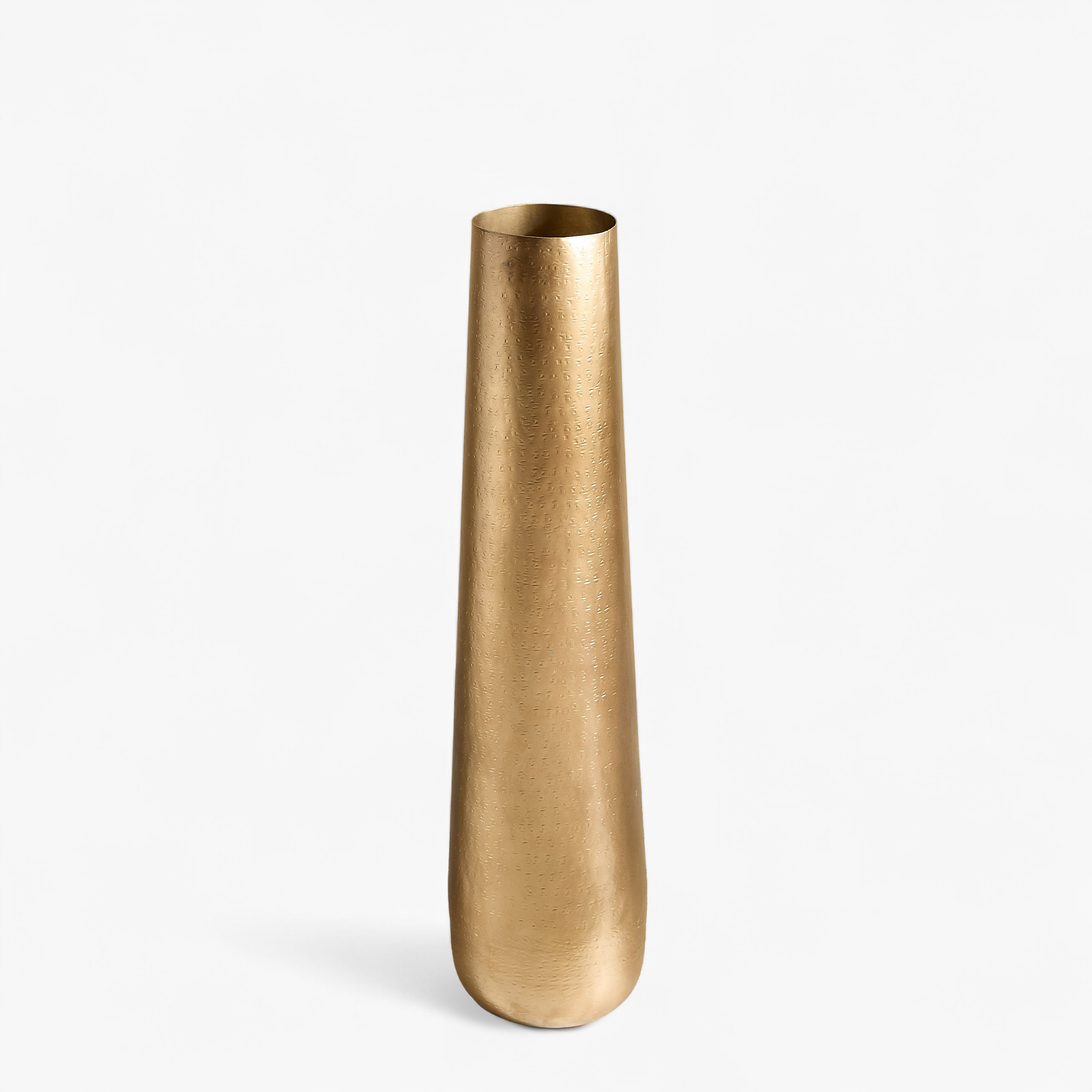 Arizona Metal Grit Hammered Floor Vase - 17x17x69 cm-hbxbedroom-decorandaccessories-vases-image-5