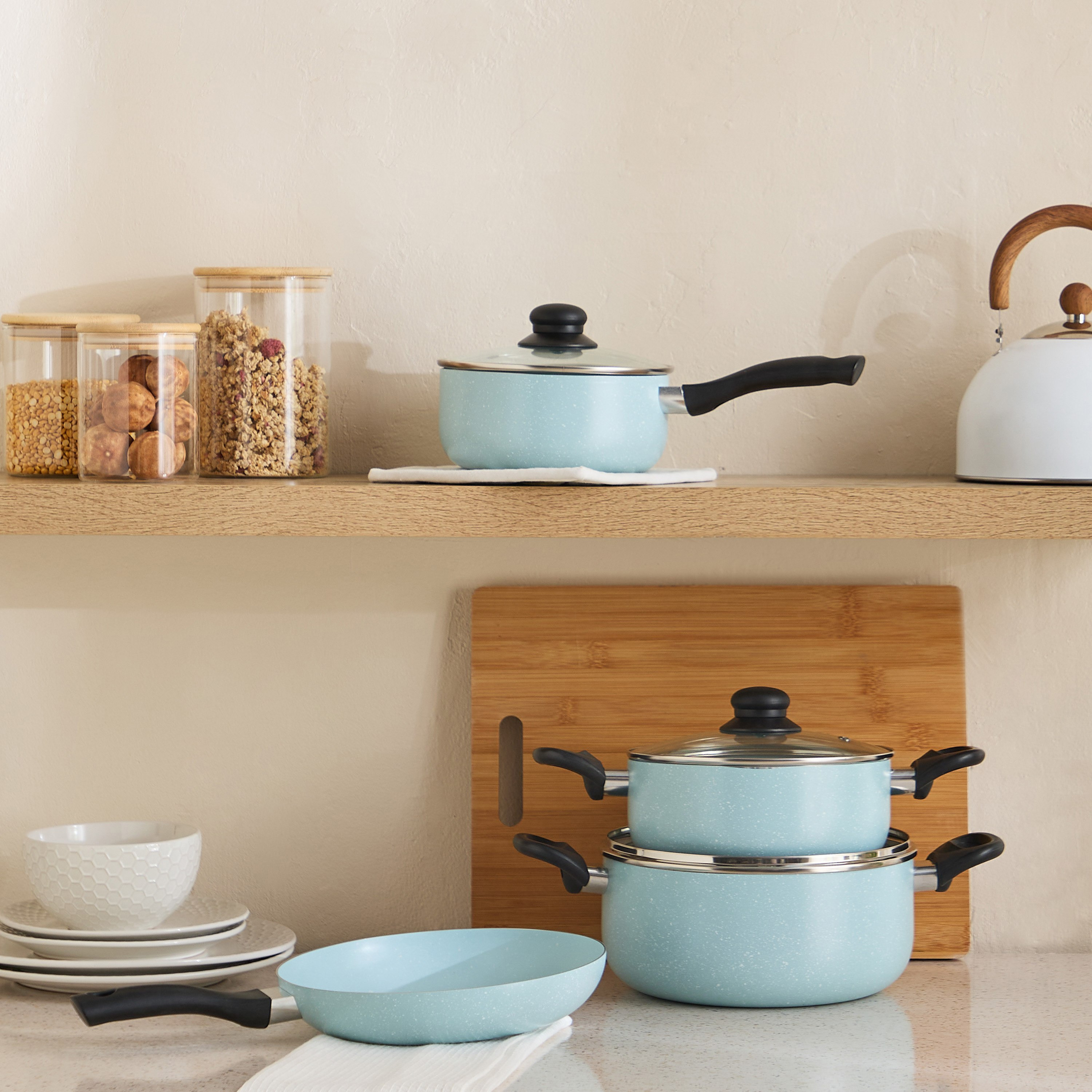 طقم أواني طهي رخام 7 قطع من ويلسون-hbxhomeware-hbxkitchen-image-1