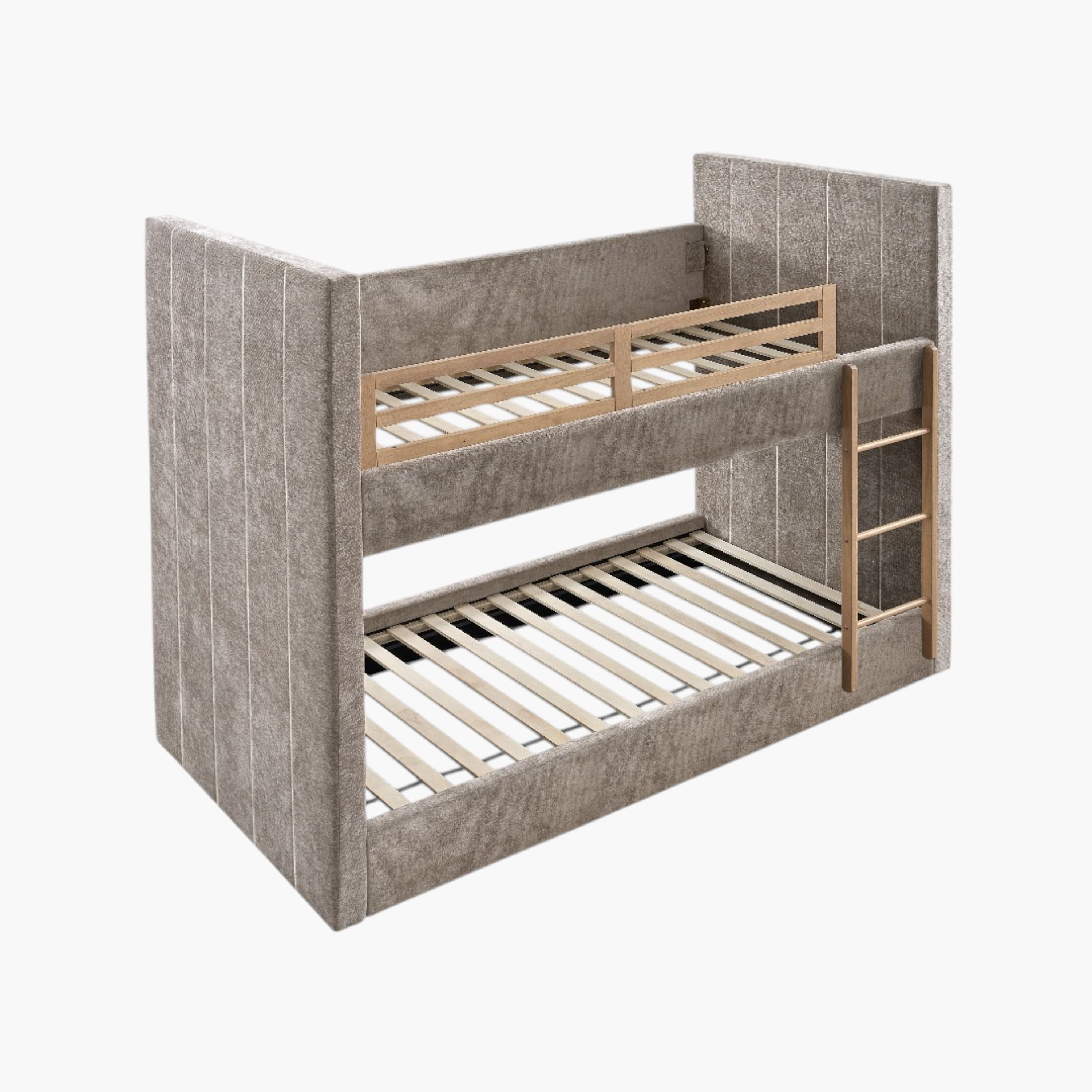 Hampton Upholstered Single Bunk Bed - 90x200 cm-hbxkidsandyouth-bedsandbedsets-beds-single-image-3
