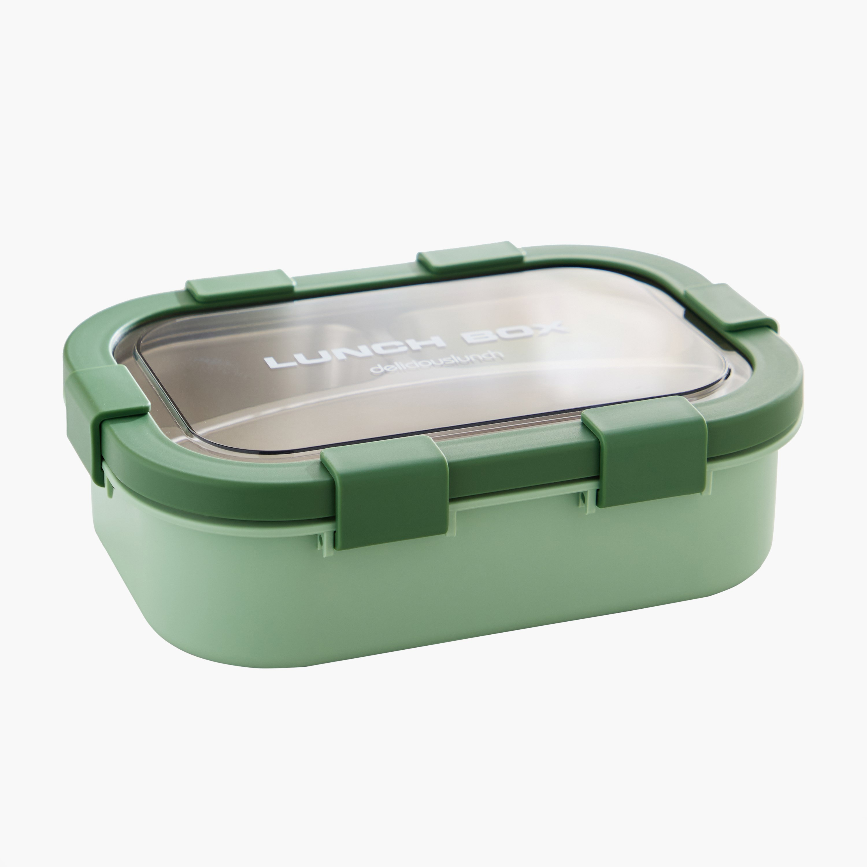Ezra Stainless Steel 3-Grid Lunch Box with Spoon and Fork - 850 ml-hbxhomeware-kitchenware-lunchbagsandboxes-image-6