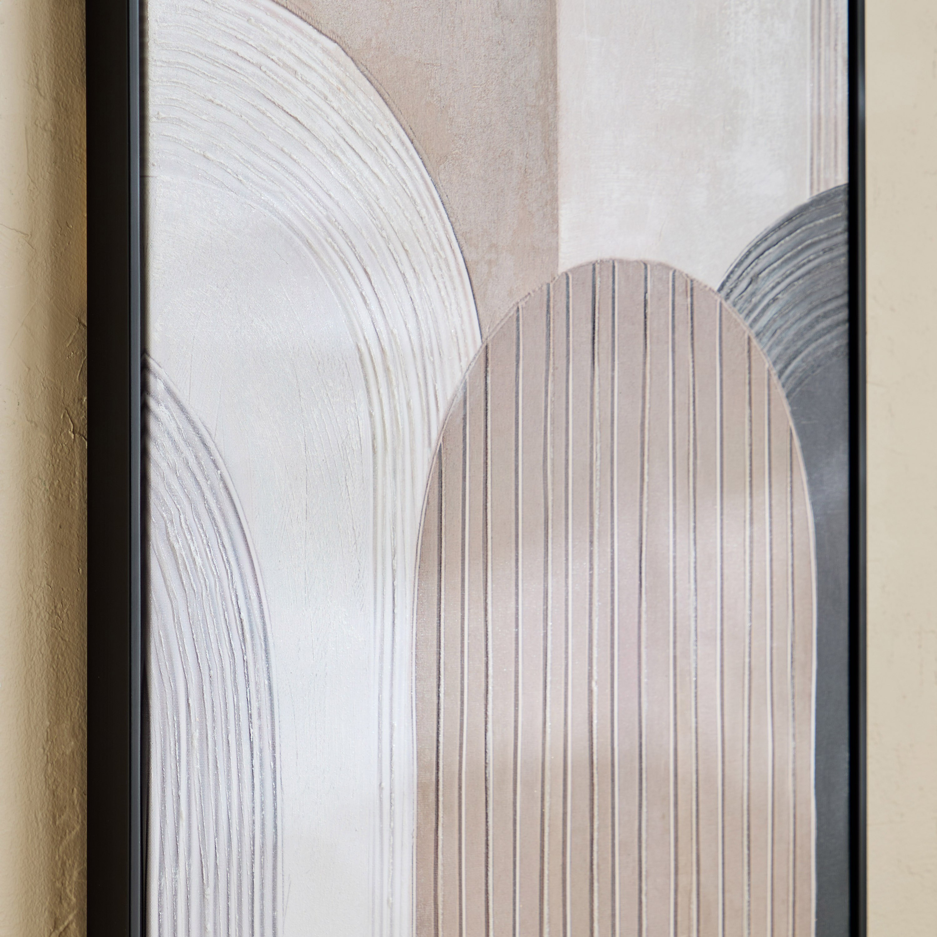 Vivid Framed Hand Painted Abstract Canvas Art - 50x100 cm-hbxhomeware-hbxdecorandfurnishings-image-3