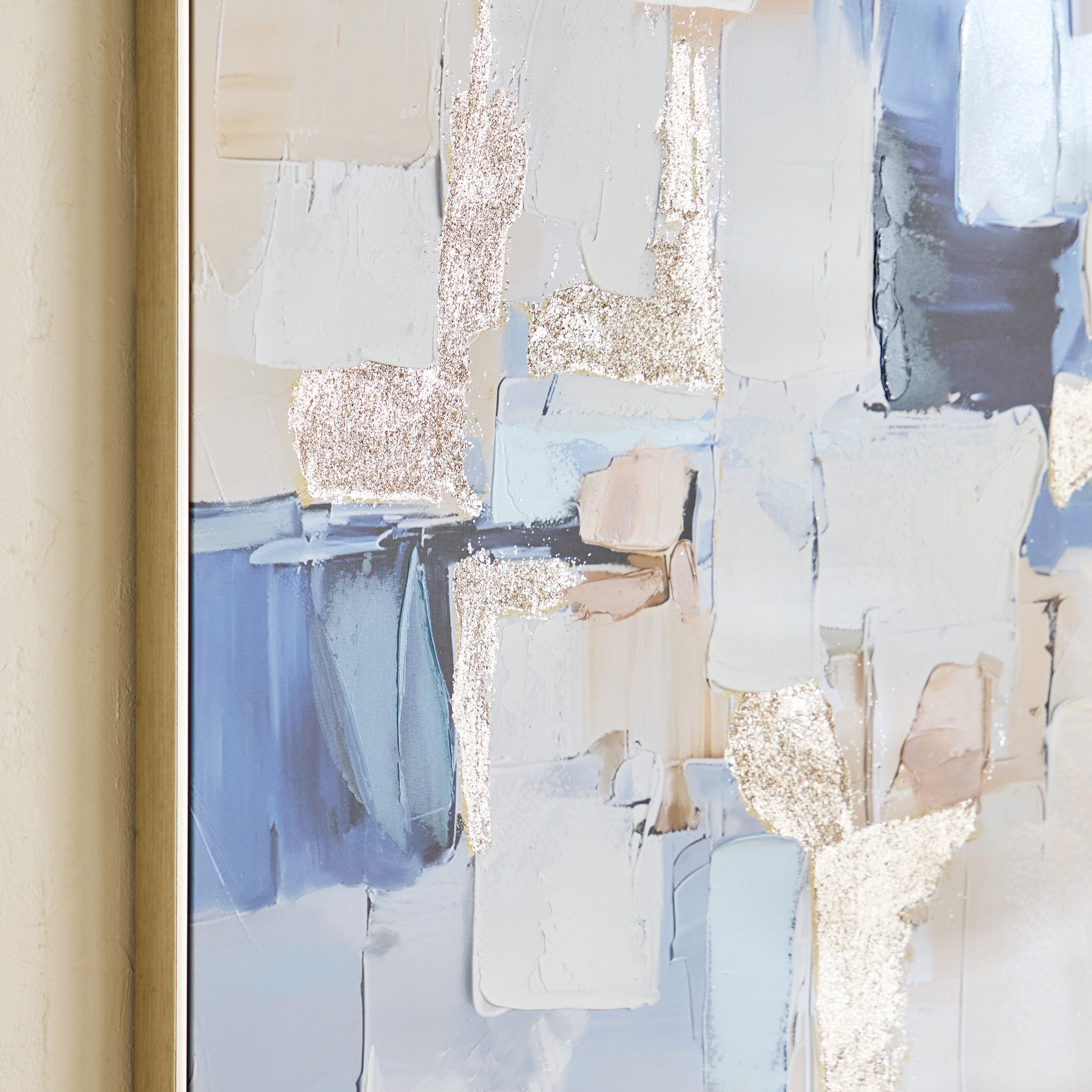 زينة حائط كانفاس تجريدية مؤطرة مرسومة يدويًا من فيفيد - 80x120 سم-hbxhomeware-hbxdecorandfurnishings-image-3