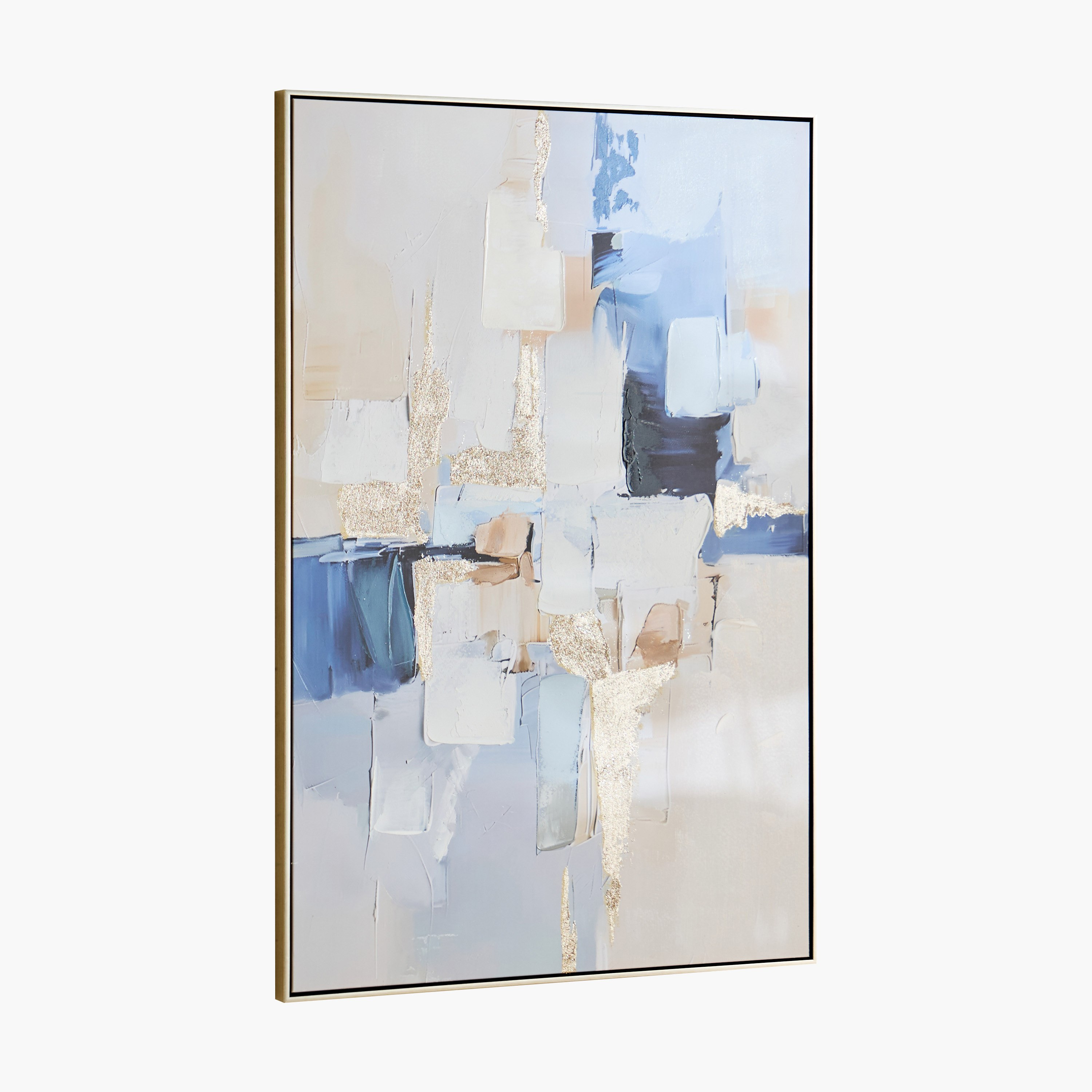 زينة حائط كانفاس تجريدية مؤطرة مرسومة يدويًا من فيفيد - 80x120 سم-hbxhomeware-hbxdecorandfurnishings-image-5