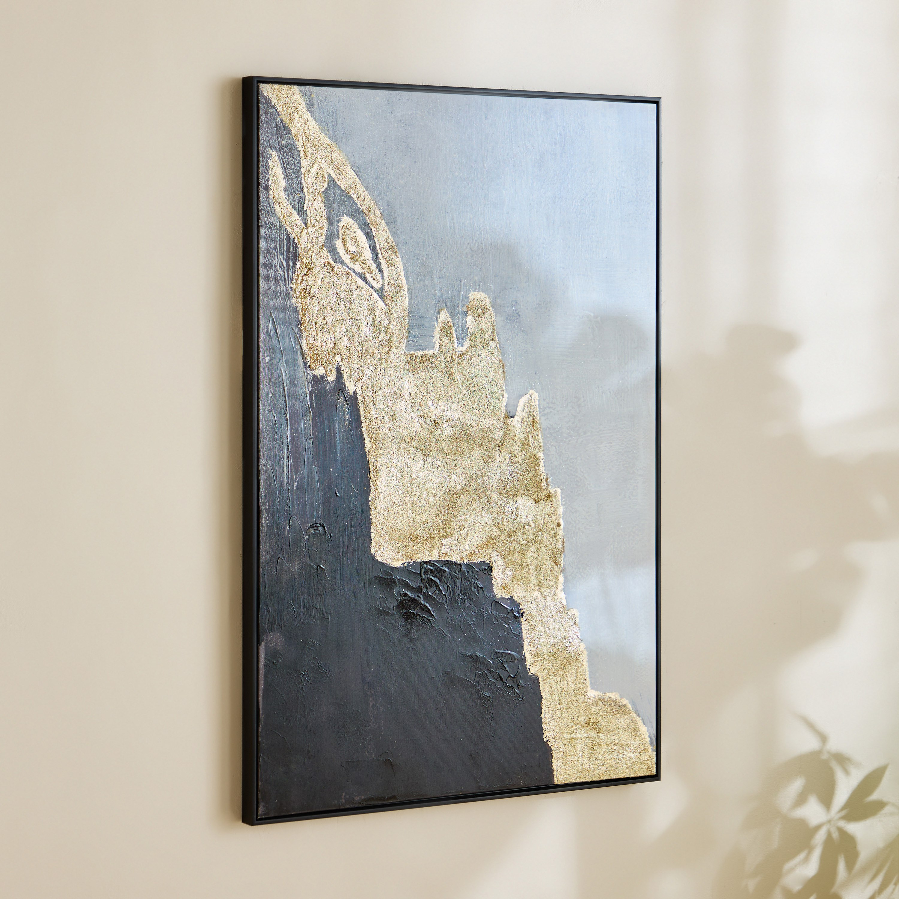 Vivid Framed Hand Painted Abstract Canvas Art - 80x120 cm-hbxhomeware-hbxdecorandfurnishings-image-1
