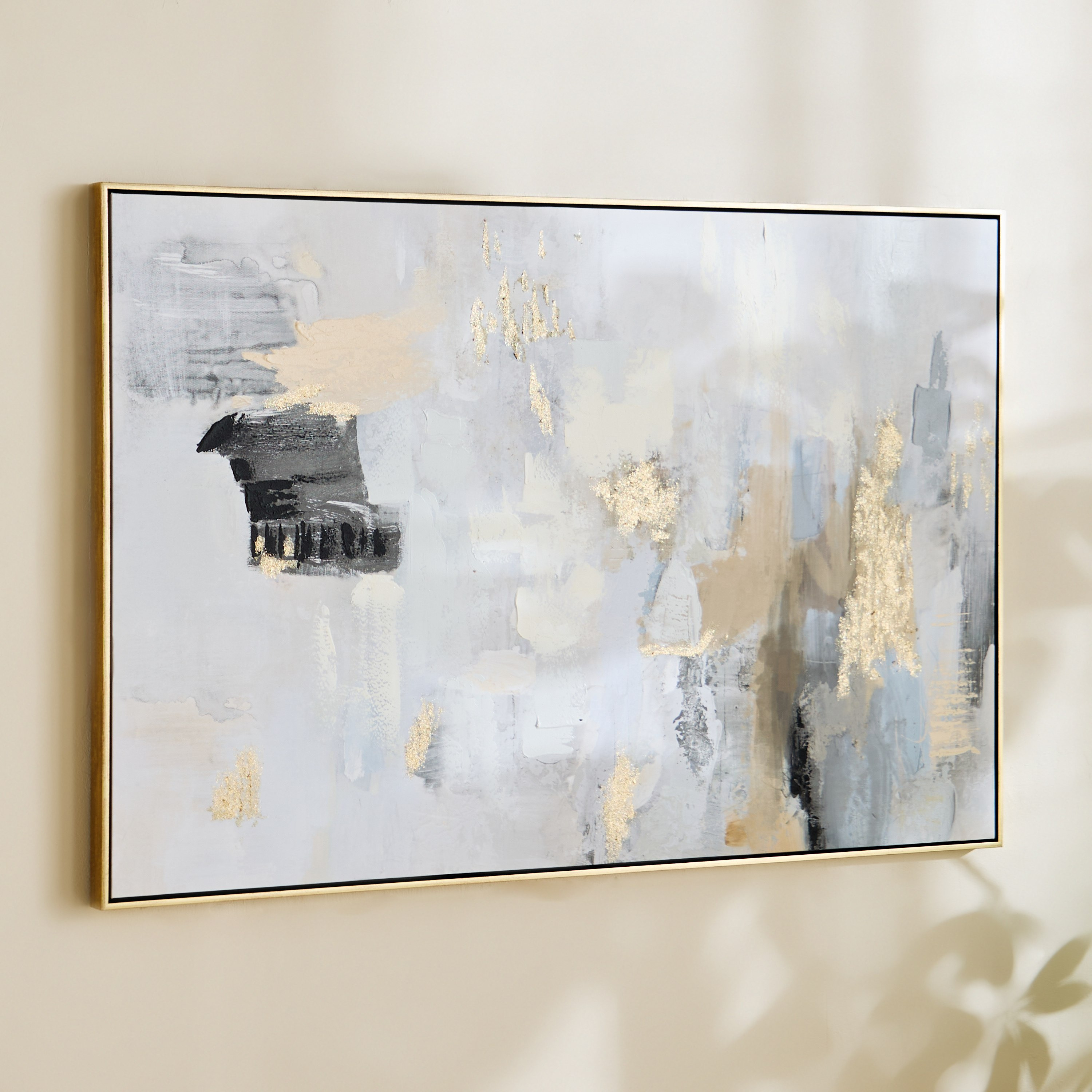 Vivid Framed 60% Hand Painted Abstract Canvas Art with Solid Wood Stretcher - 80x120 cm-hbxhomeware-hbxdecorandfurnishings-image-1
