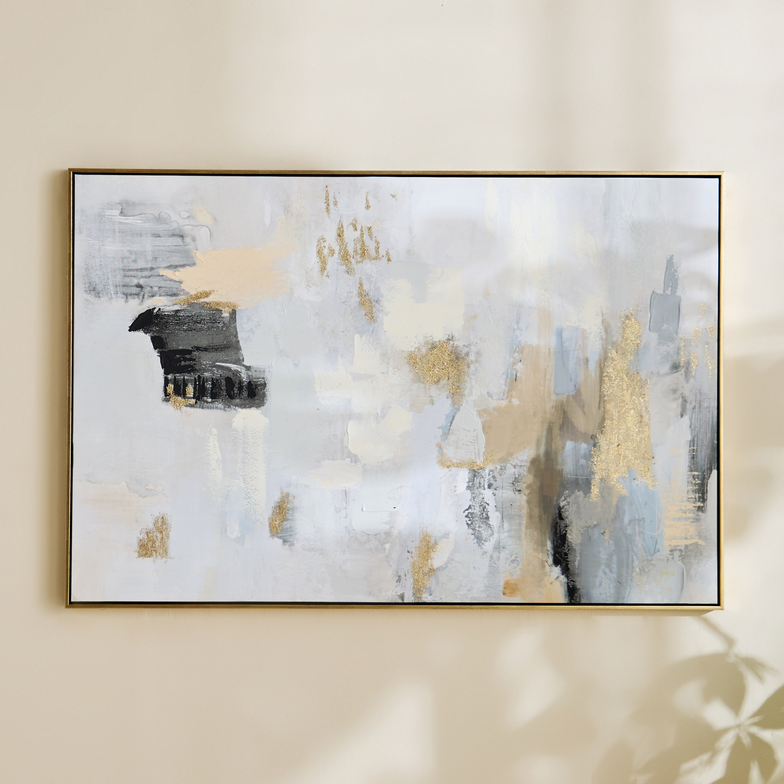 Vivid Framed 60% Hand Painted Abstract Canvas Art with Solid Wood Stretcher - 80x120 cm-hbxhomeware-hbxdecorandfurnishings-image-2