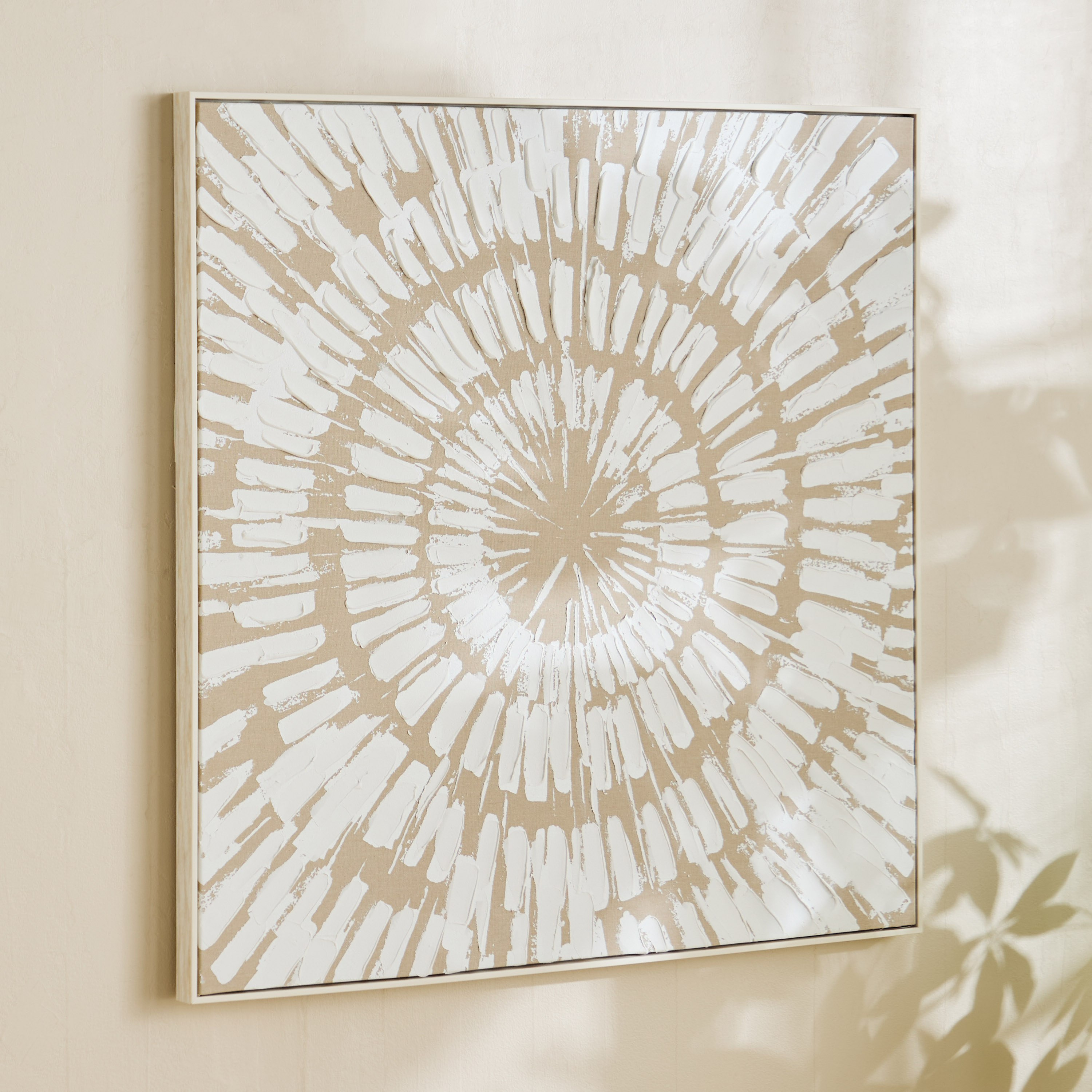 Vivid Framed 100% Hand-Painted Abstract Linen Art with Solid Wood Stretcher - 100x100 cm-PROMO_HB_AE_B1G1_250925-image-1