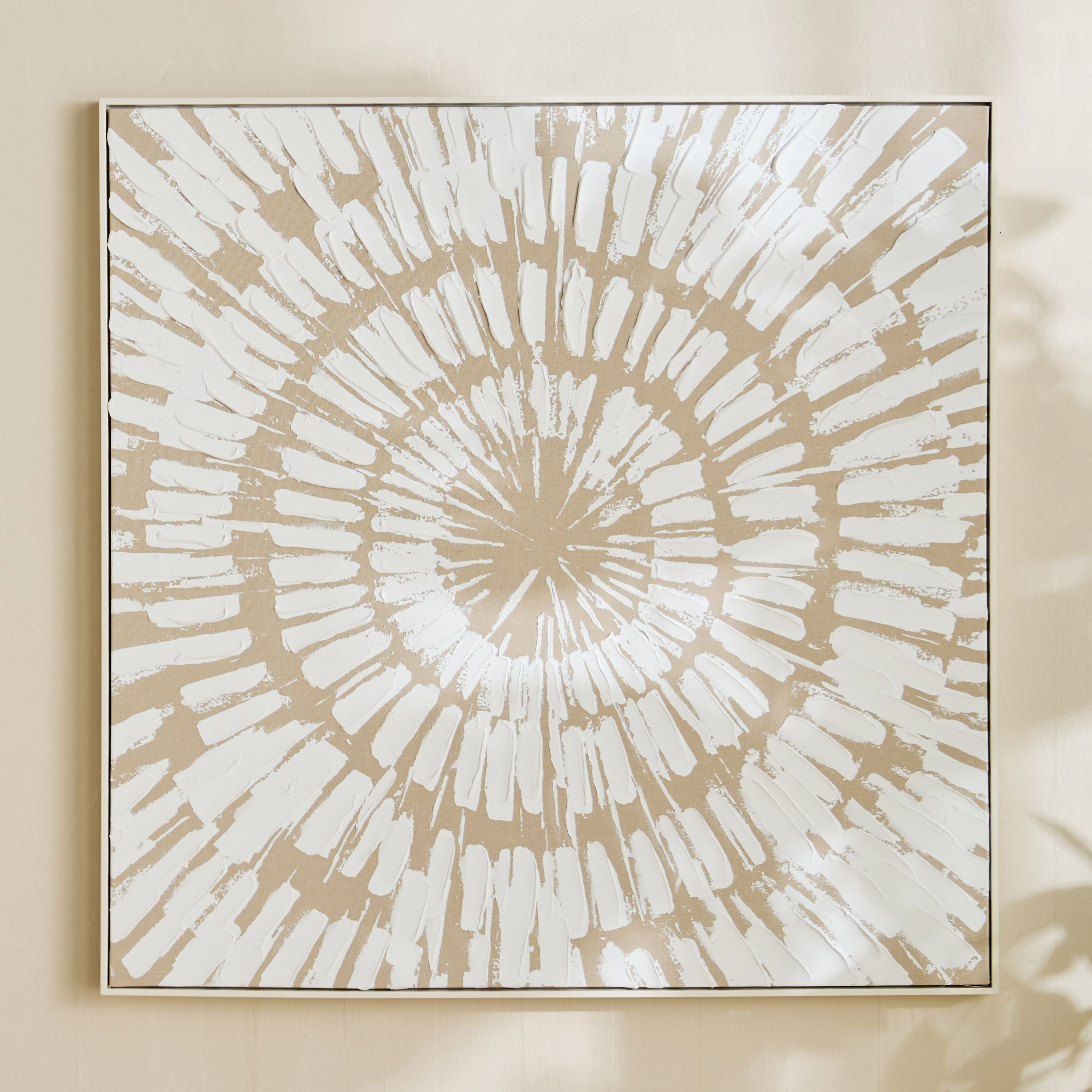 Vivid Framed 100% Hand-Painted Abstract Linen Art with Solid Wood Stretcher - 100x100 cm-PROMO_HB_AE_B1G1_250925-image-2
