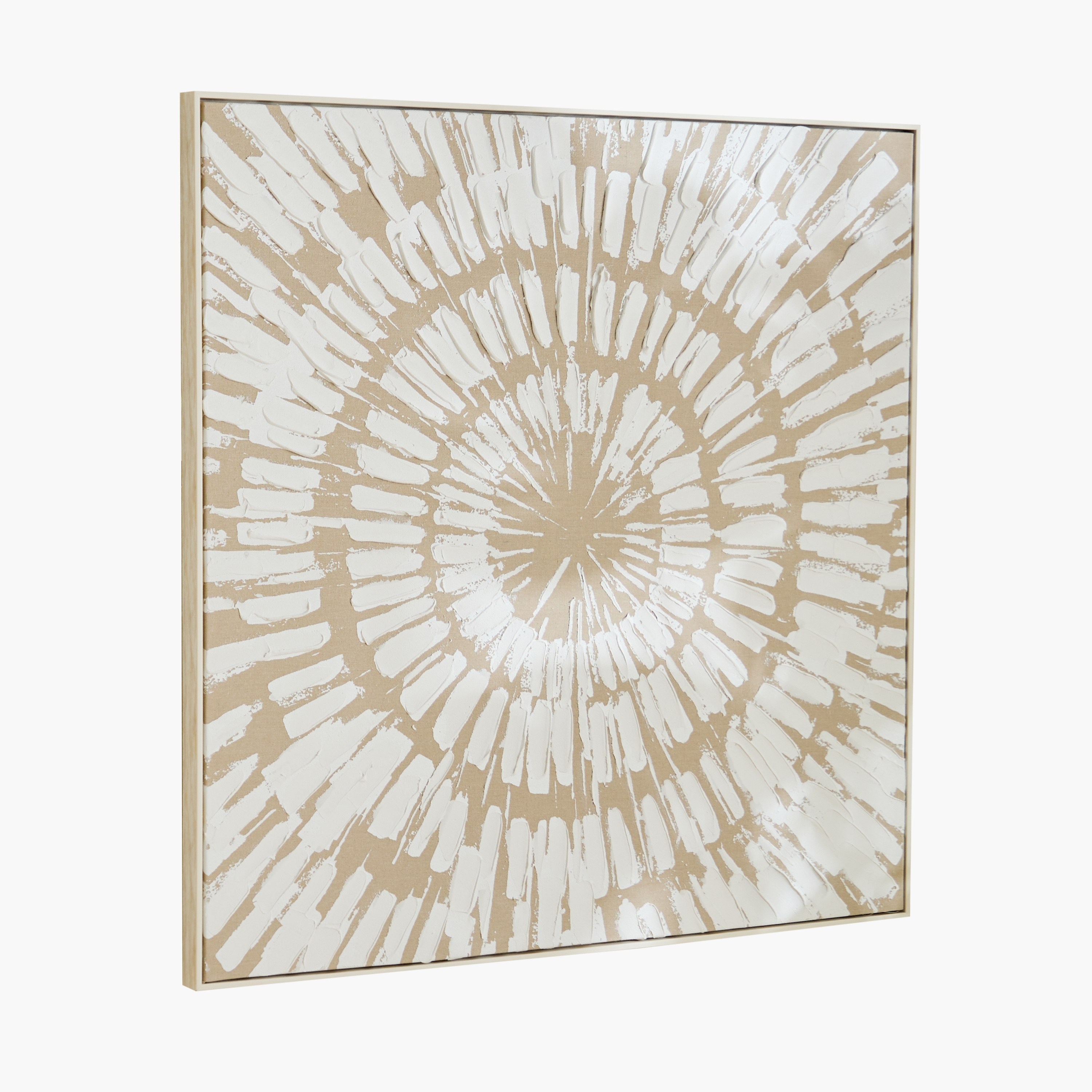 Vivid Framed 100% Hand-Painted Abstract Linen Art with Solid Wood Stretcher - 100x100 cm-PROMO_HB_AE_B1G1_250925-image-5