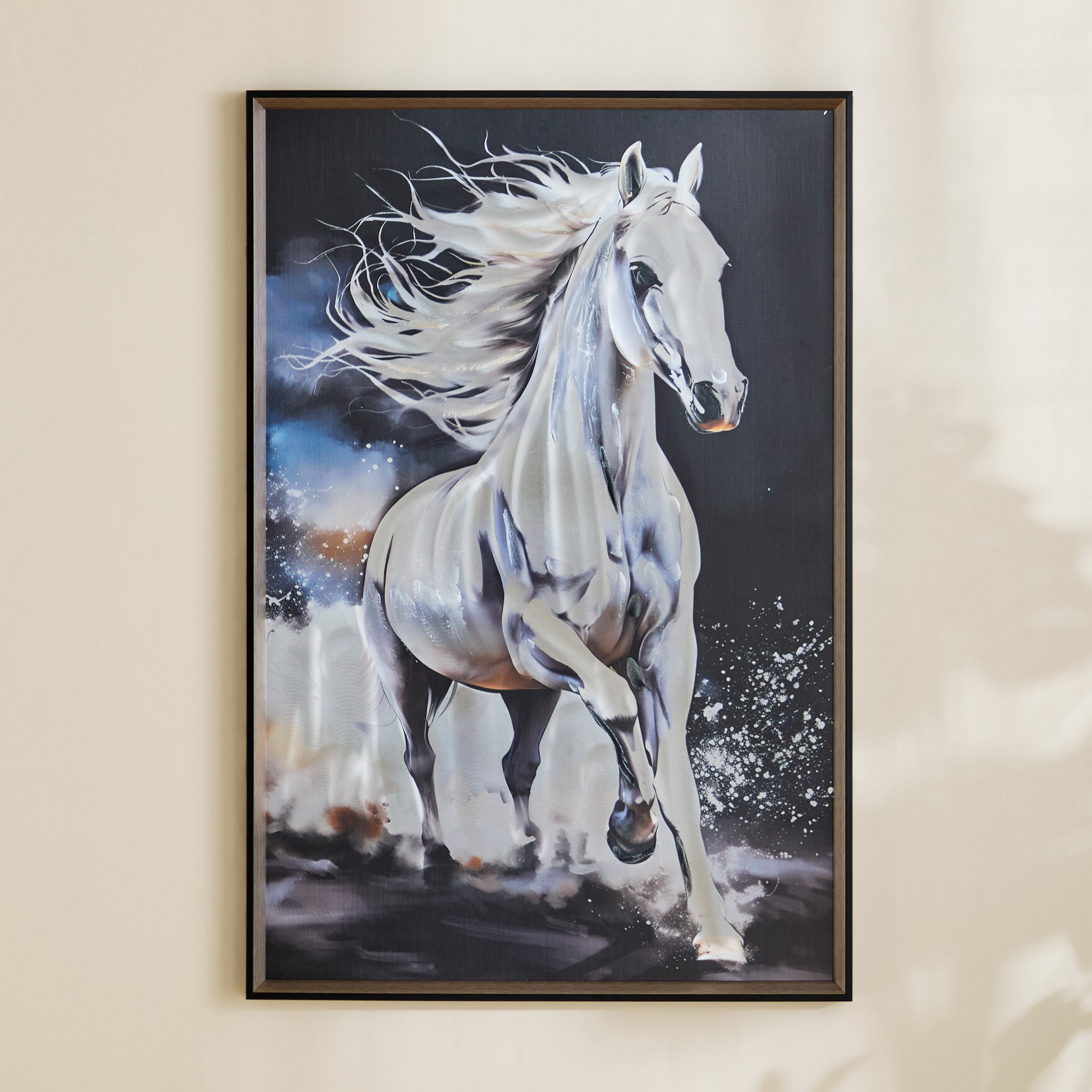 Vivid Framed Hand-Painted Aluminium Print - 80x120cm-hbxhomeware-hbxdecorandfurnishings-image-2